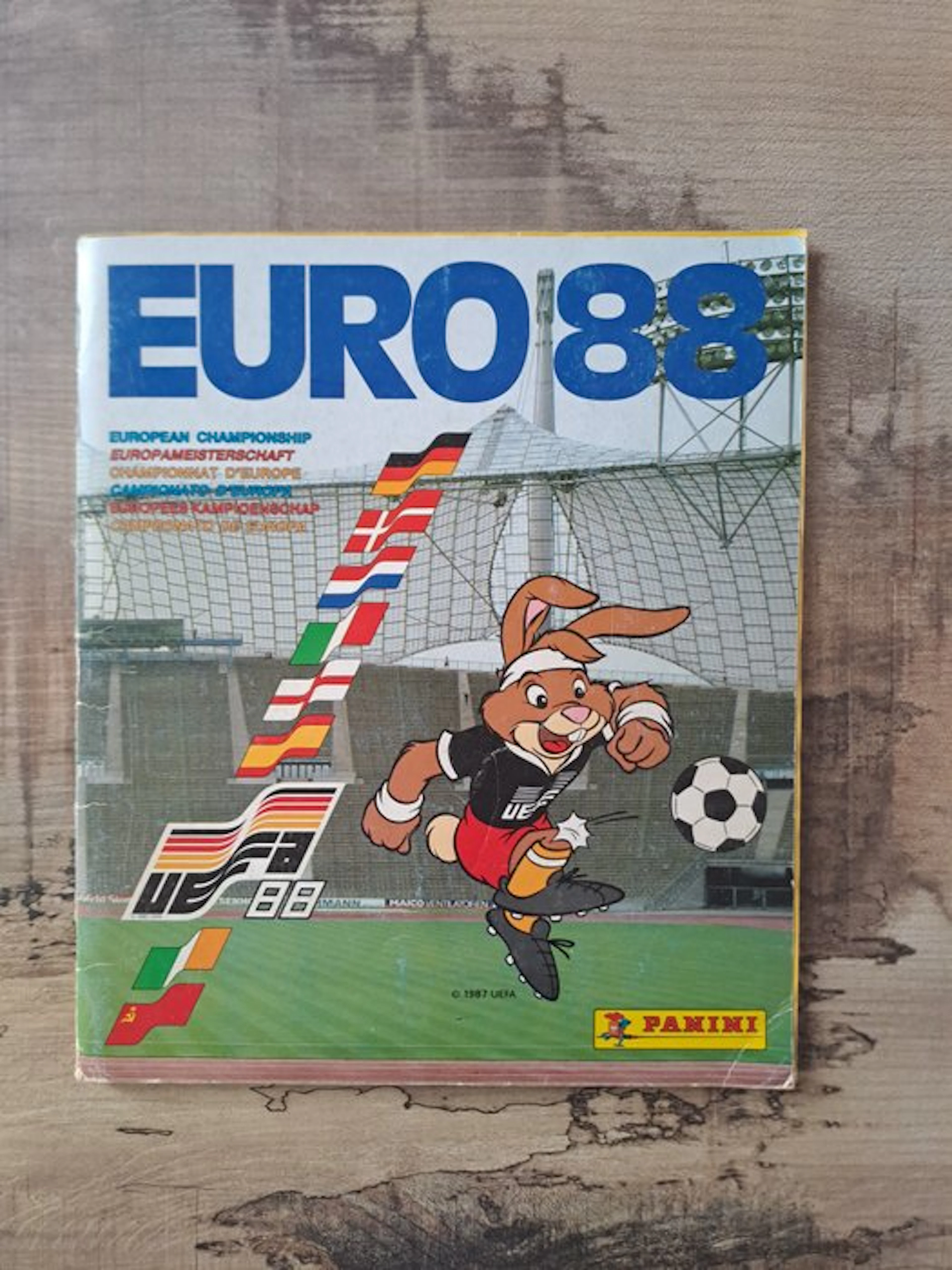1988 Panini Euro 88 Ruud Gullit, Marco van Basten - 1 Complete album