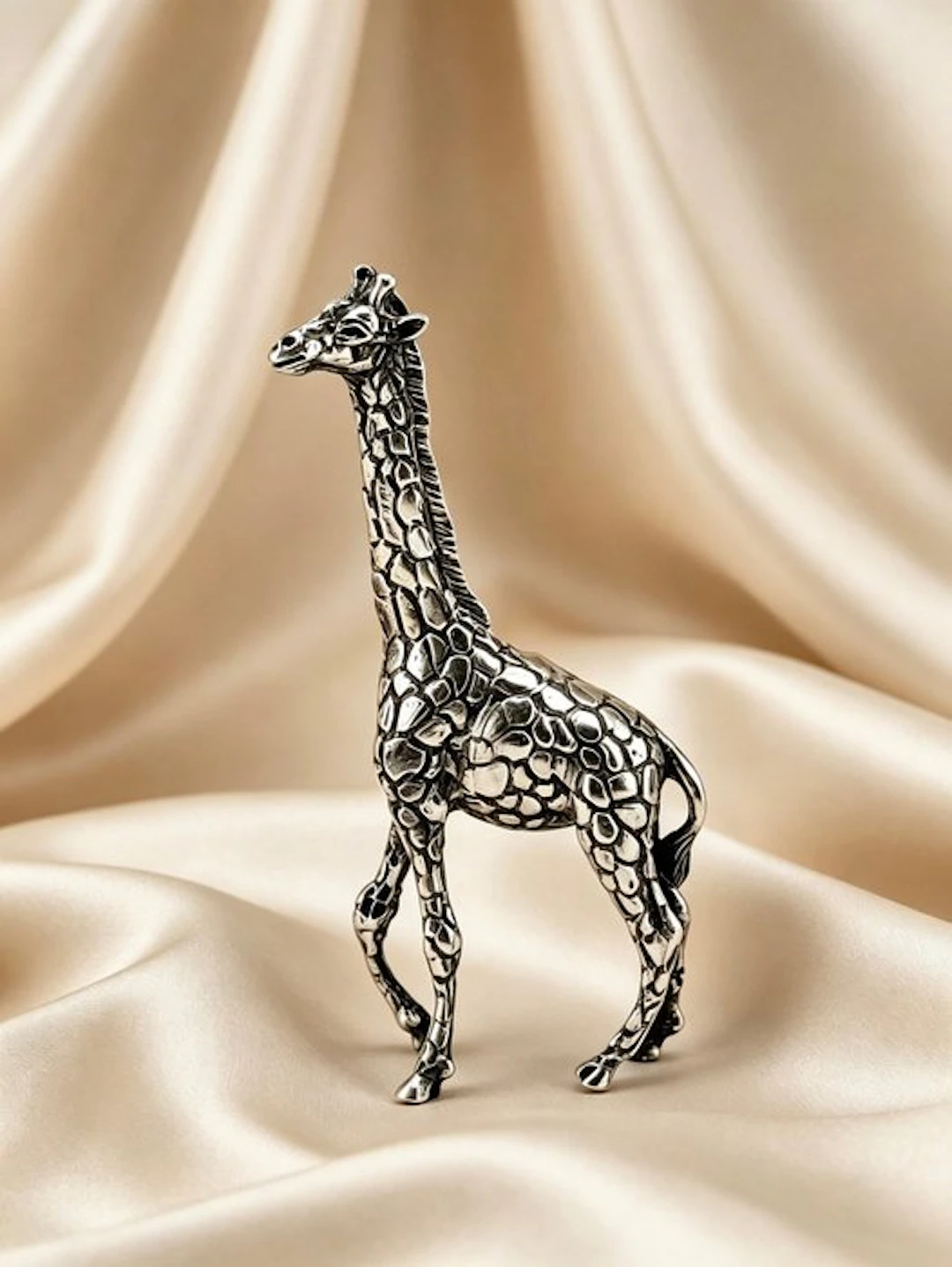Figure - Jirafa en plata - .925 silver