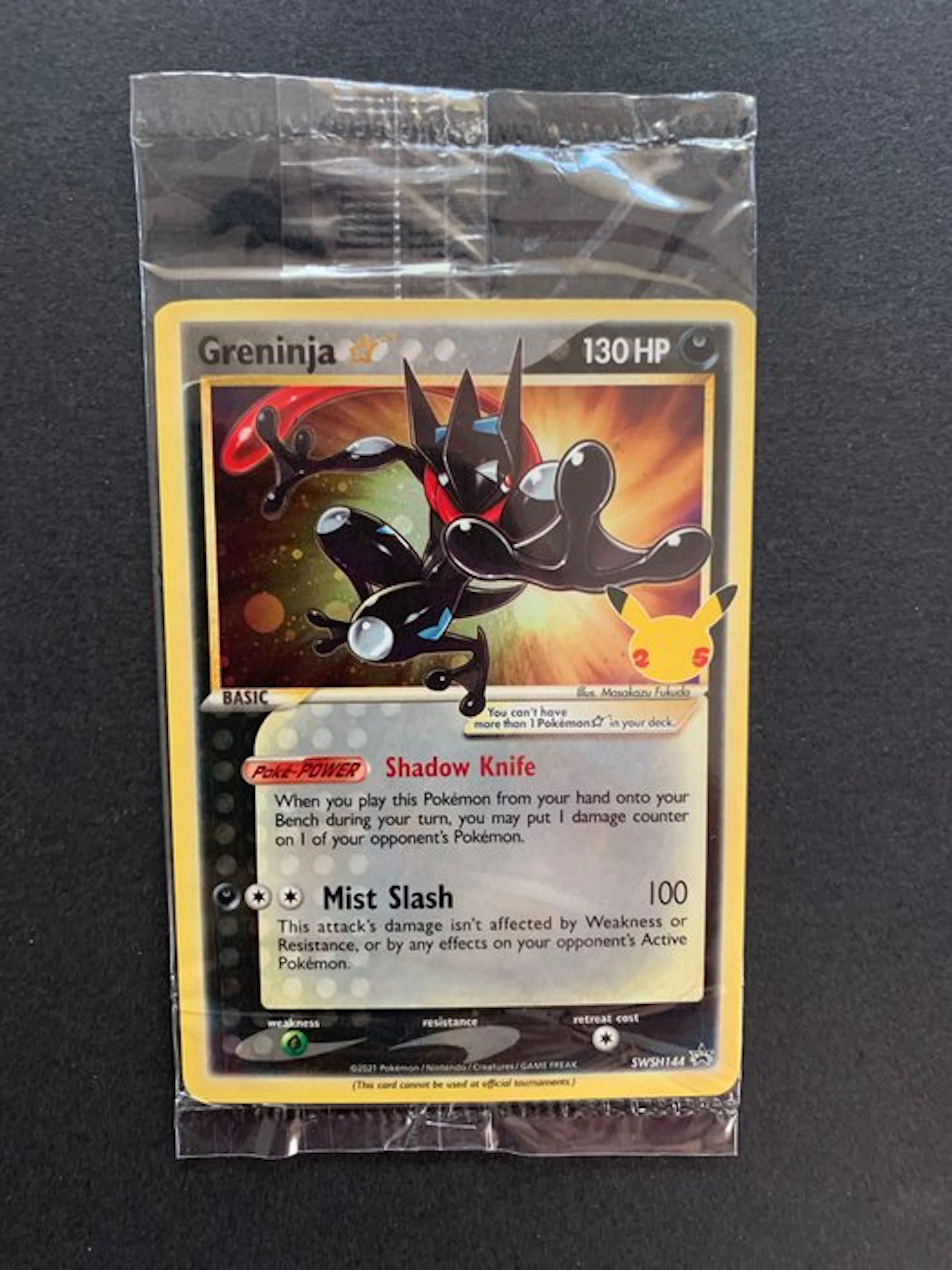 Pokémon - 1 Sealed card - Greninja #SWSH144 Promo card - Sword & Shield