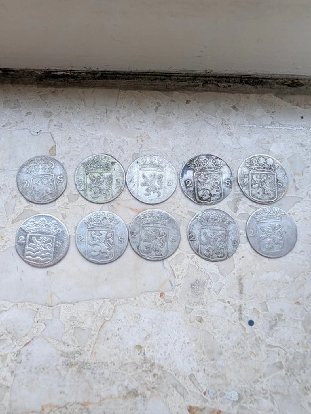 Netherlands, Provincial coins 2 Stuiver 1732-1789 (No reserve price)