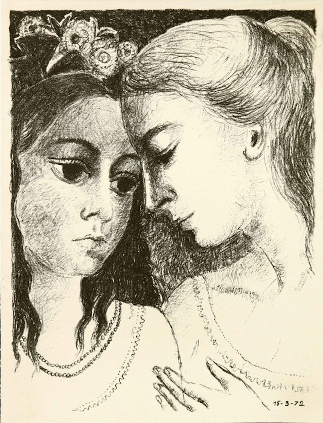 Paul Delvaux (1897-1994) - Confidences
