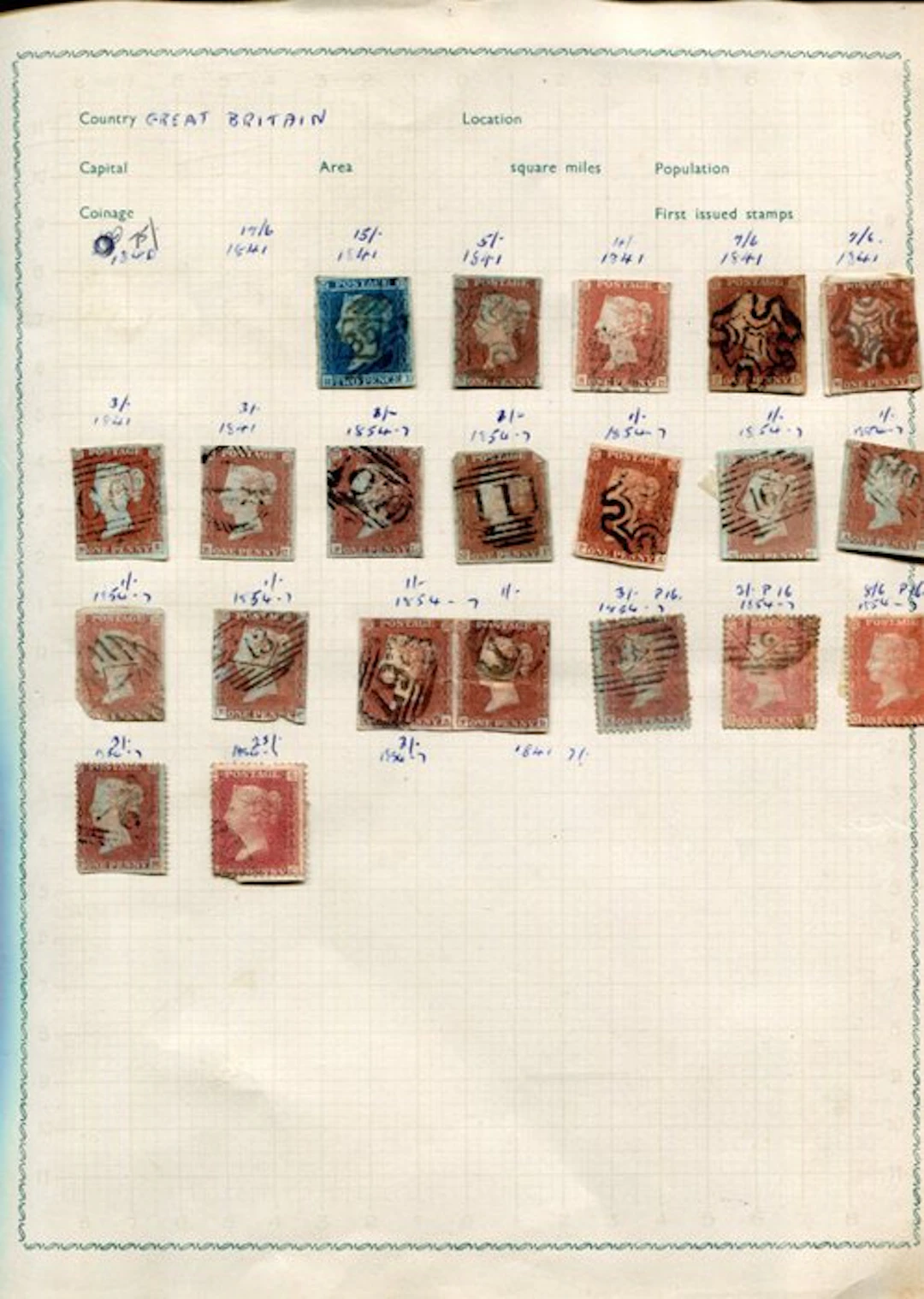 Great Britain 1841/1948 - GB 1841 1948 QV to KGVI M&U...