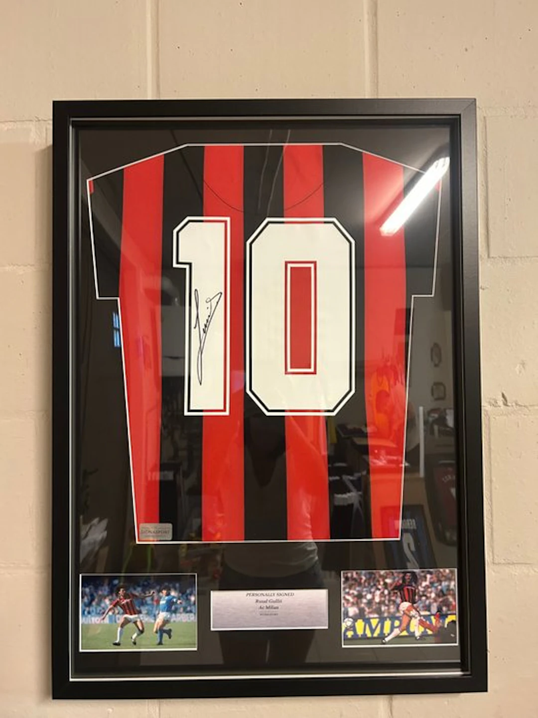 AC Milan - Italian Football League - Gullit - Football jersey