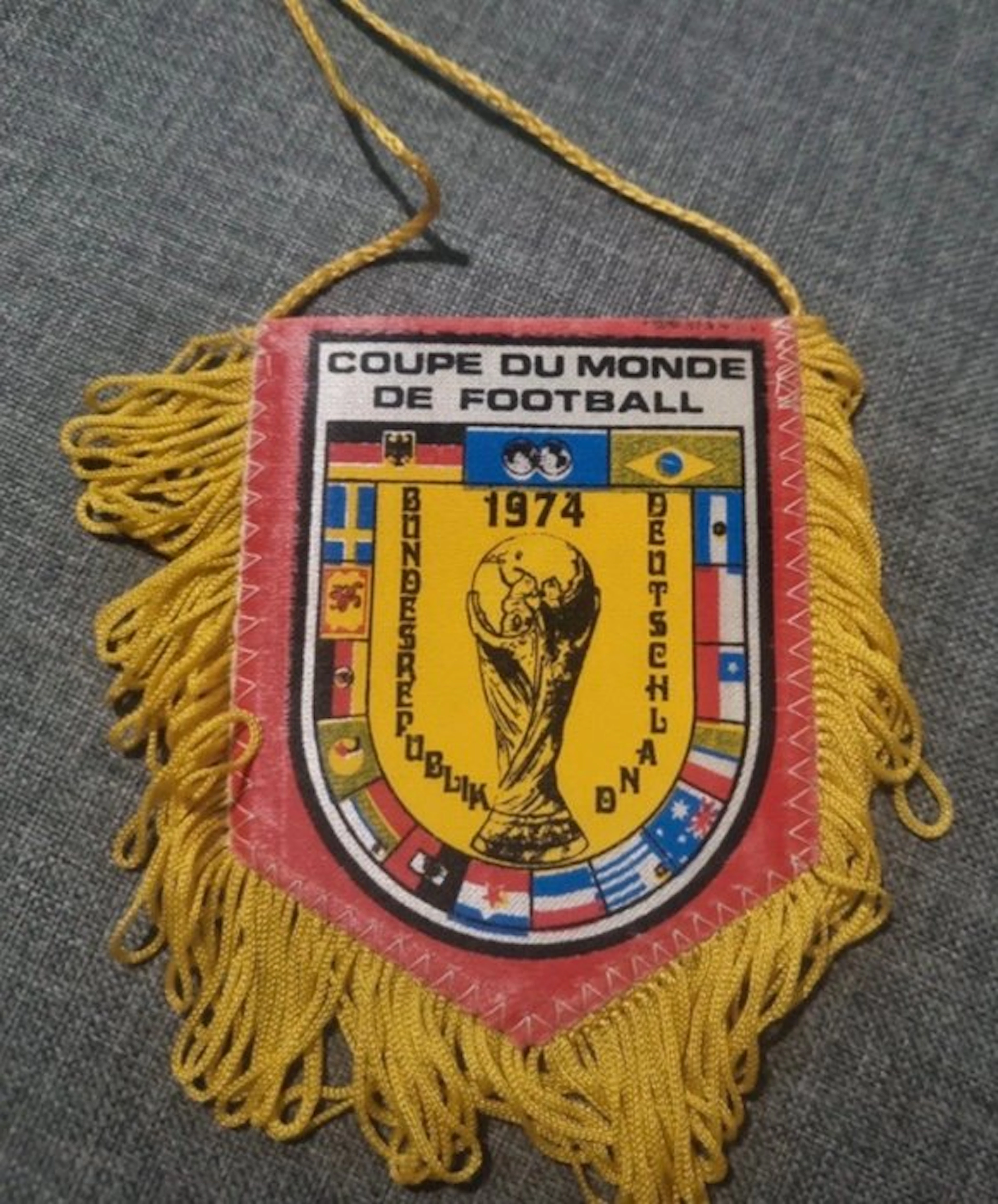 Coppa del Mondo FIFA - 1974 - Flag / pennant