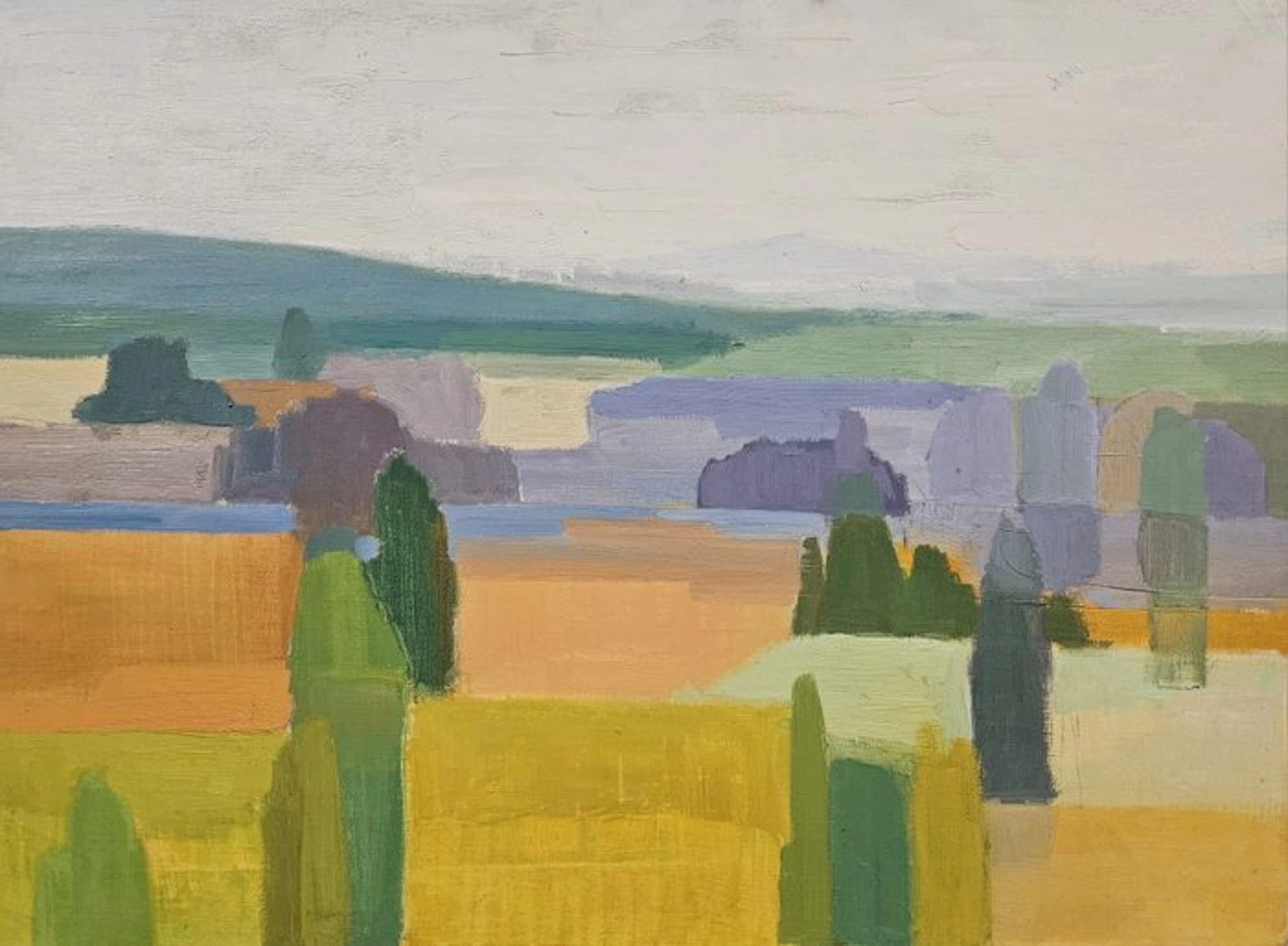 Escuela Cubista (XX) - Campos de Colores