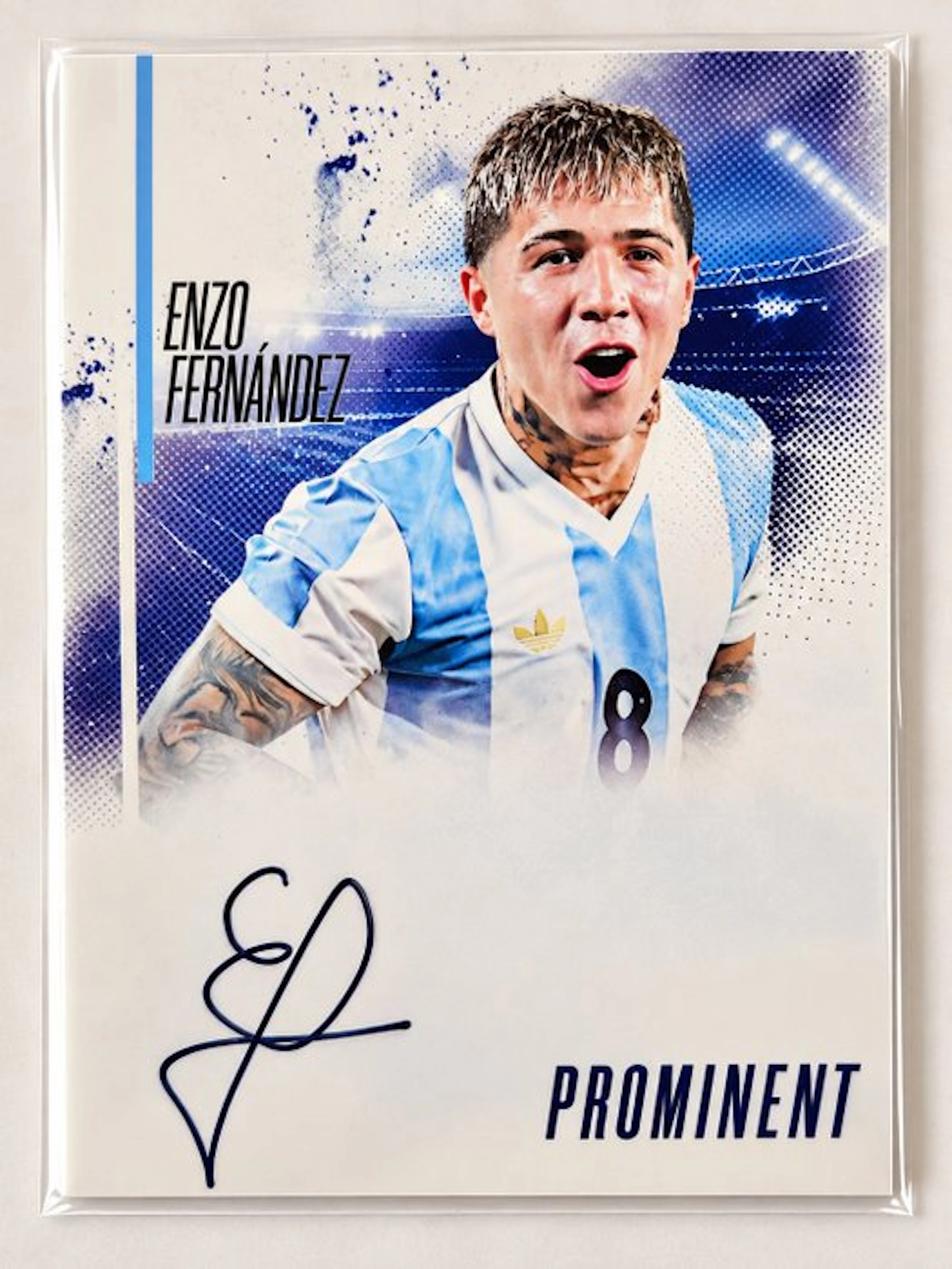 Futera - Enzo Fernandez Autograph 02/06 Card