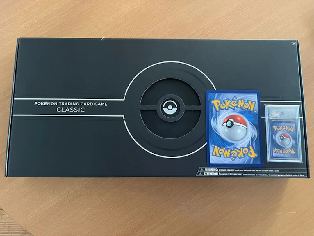 Pokémon Box - Empty Pokémon Classic Game + random graded...