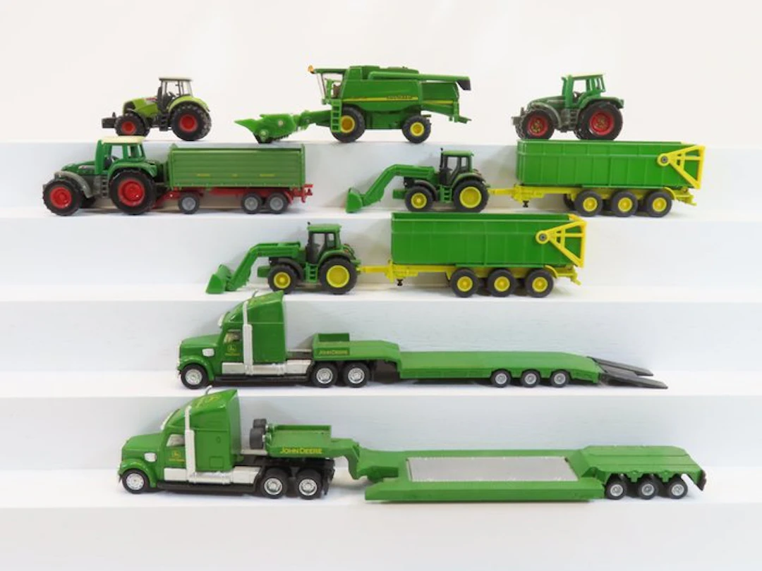 Siku H0 - Model train scenery (8) - 8-piece vehicle lot...