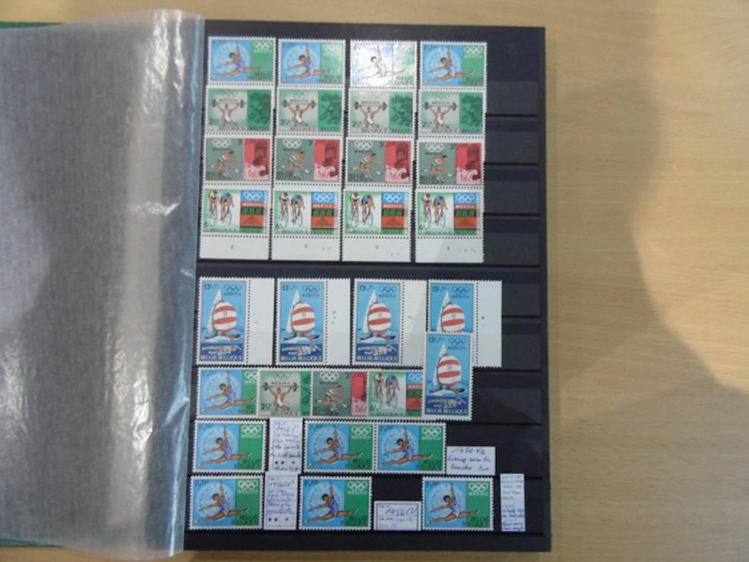 Belgium 1968/2018 - Collection of Olympic Games and football