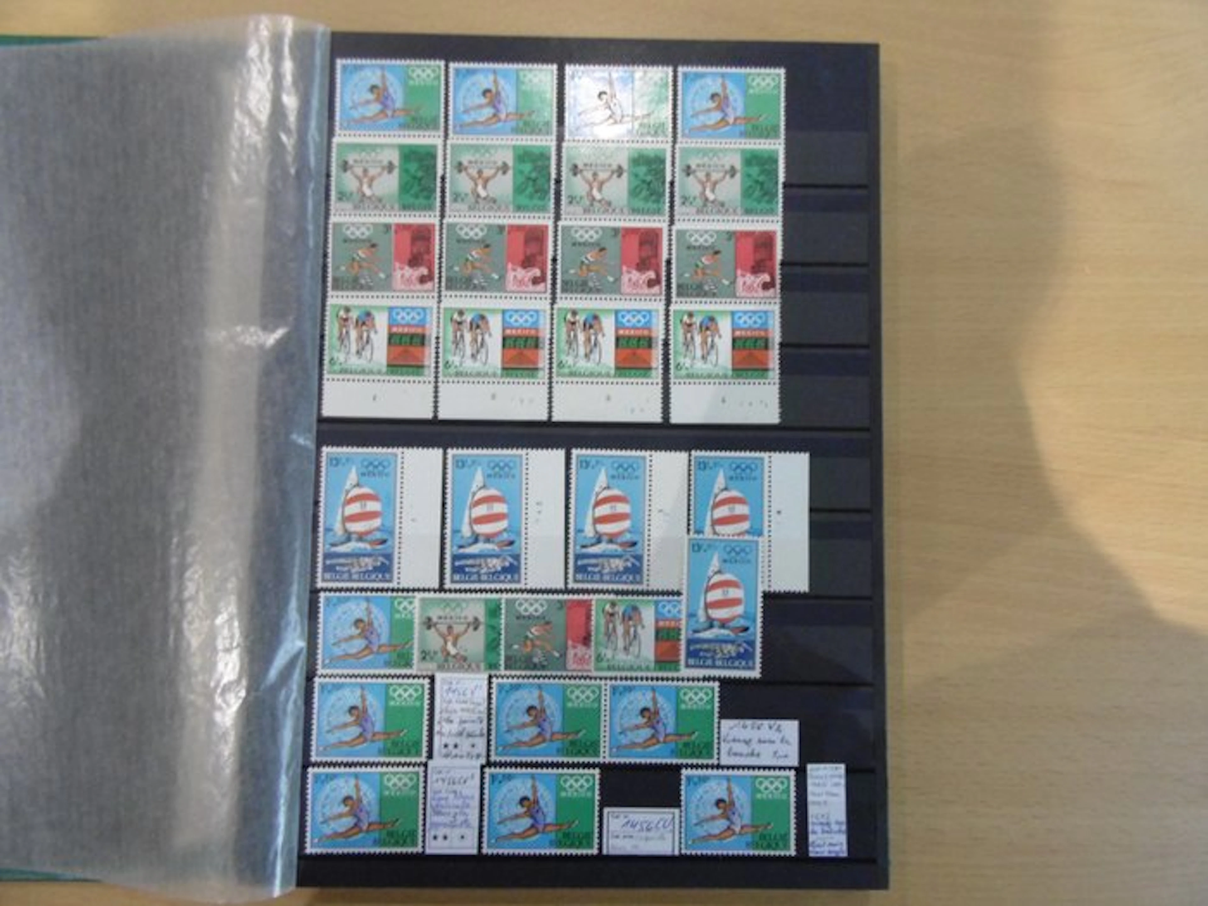 Belgium 1968/2018 - Collection of Olympic Games and football