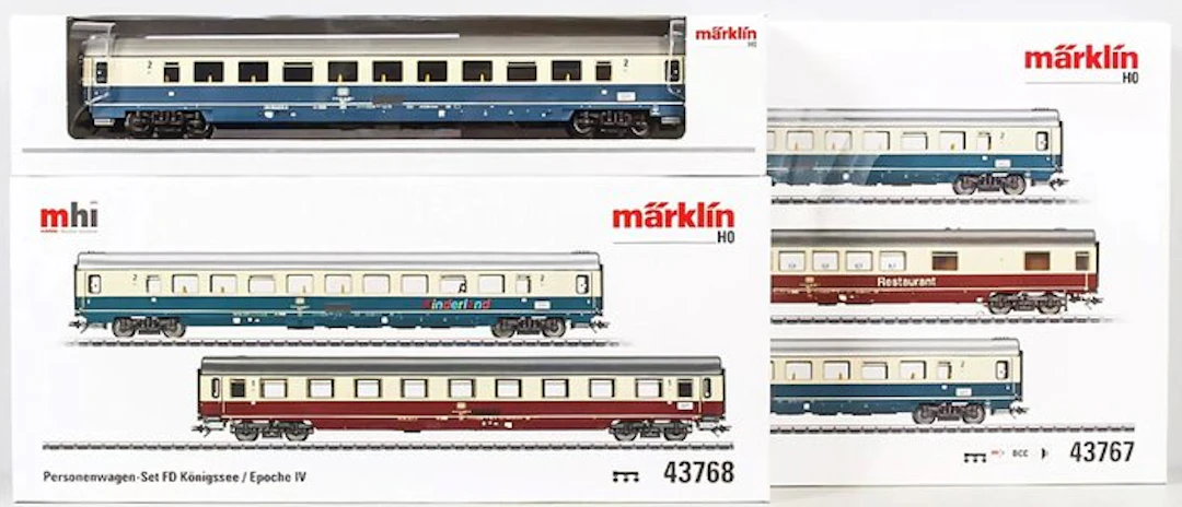 Märklin H0 - 43767-43768-43769 - Model train passenger...