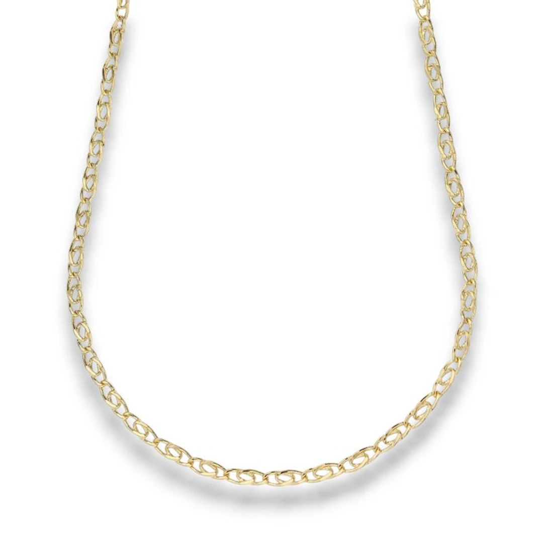 Necklace - 18 kt. Yellow gold - Flat chain 4.6 g 60 cm