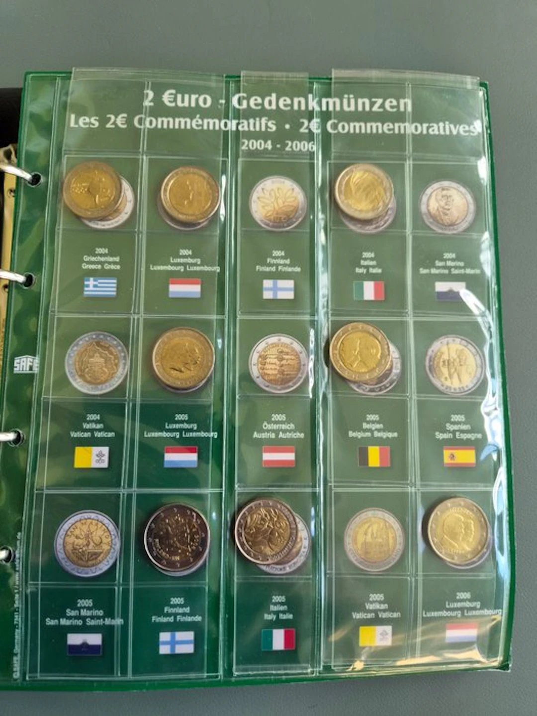 Europe. 2 Euro 2004/2010 (57 monnaies) (No reserve price)