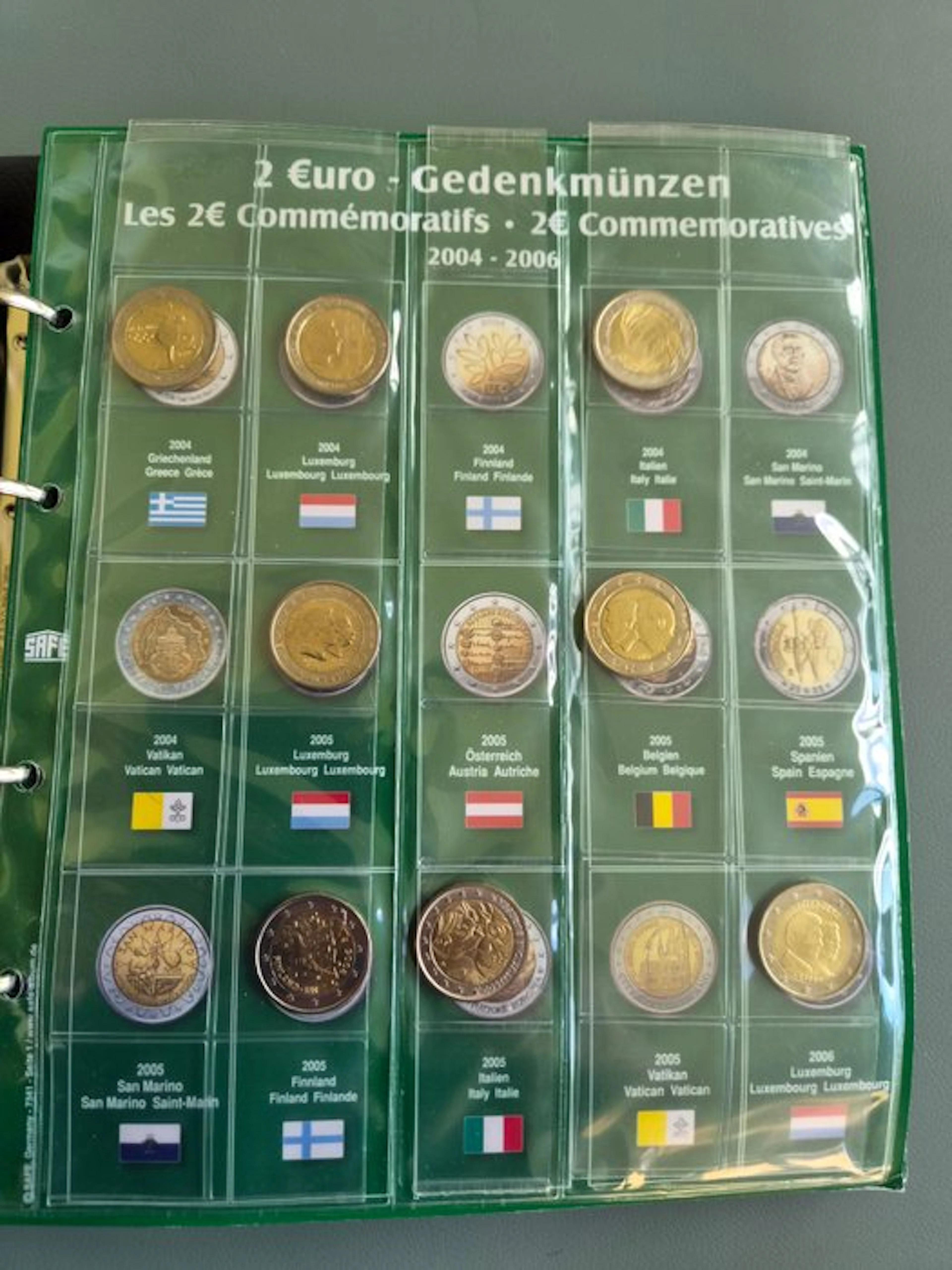 Europe. 2 Euro 2004/2010 (57 monnaies) (No reserve price)