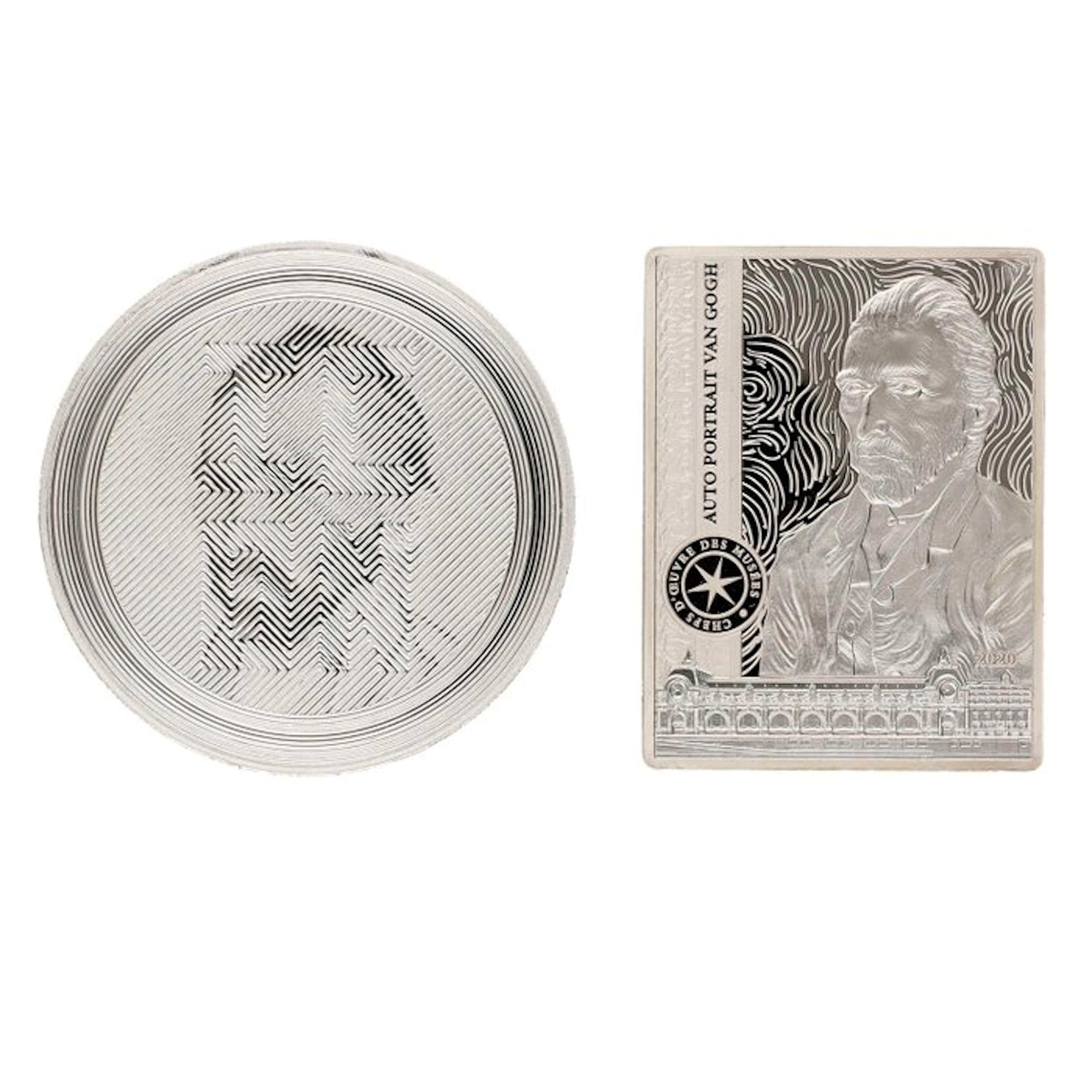 Tokelau, France. 2020/2021 - "Vincent van Gogh" (2 stuks) (No reserve price)