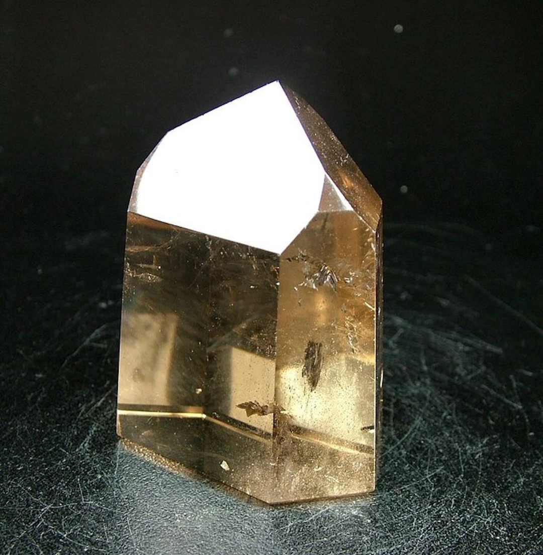 Gemmoso smoky quartz CW2228 Polished - Height: 66 mm - Width: 49 mm-