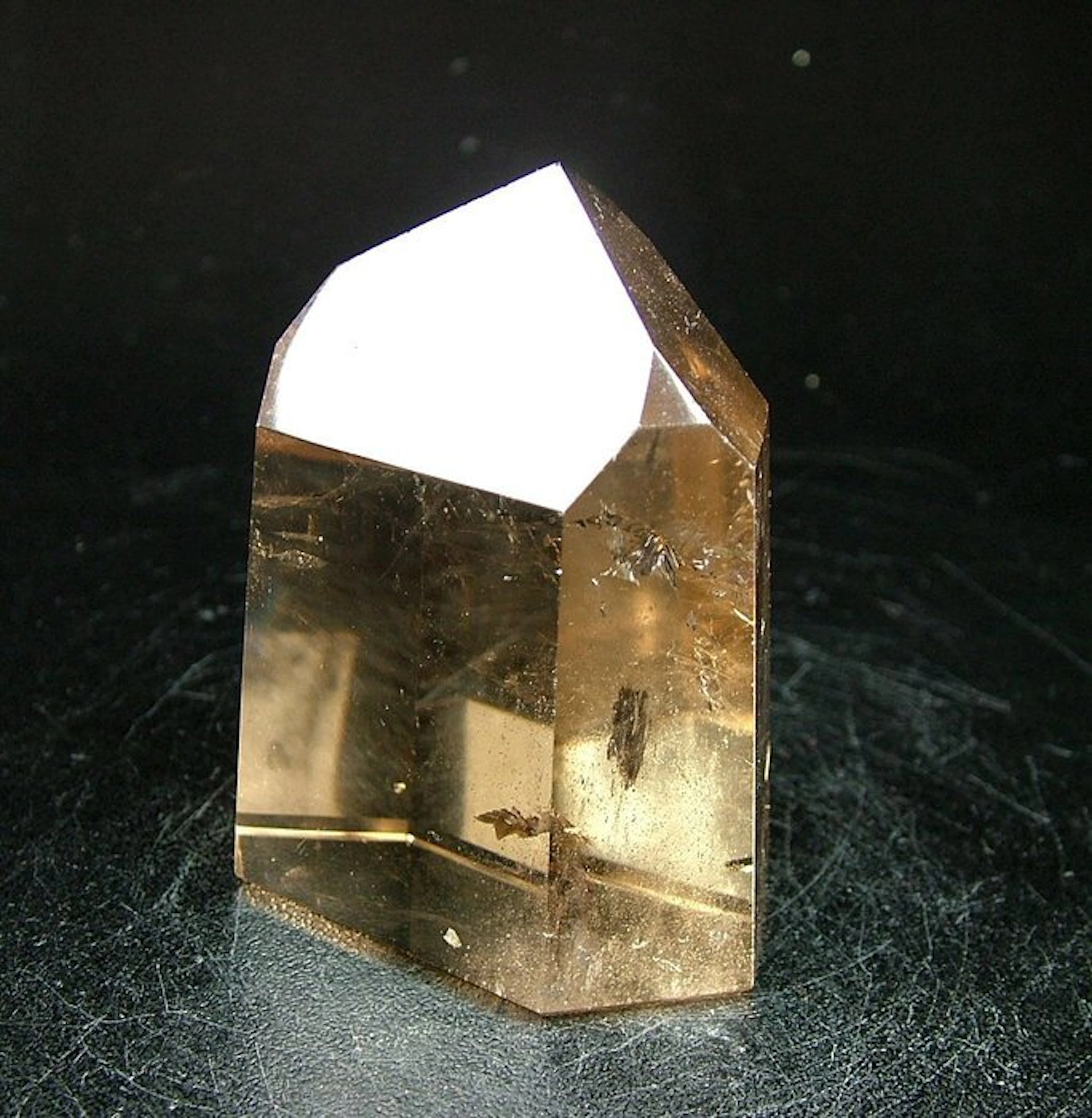 Gemmoso smoky quartz CW2228 Polished - Height: 66 mm - Width: 49 mm-