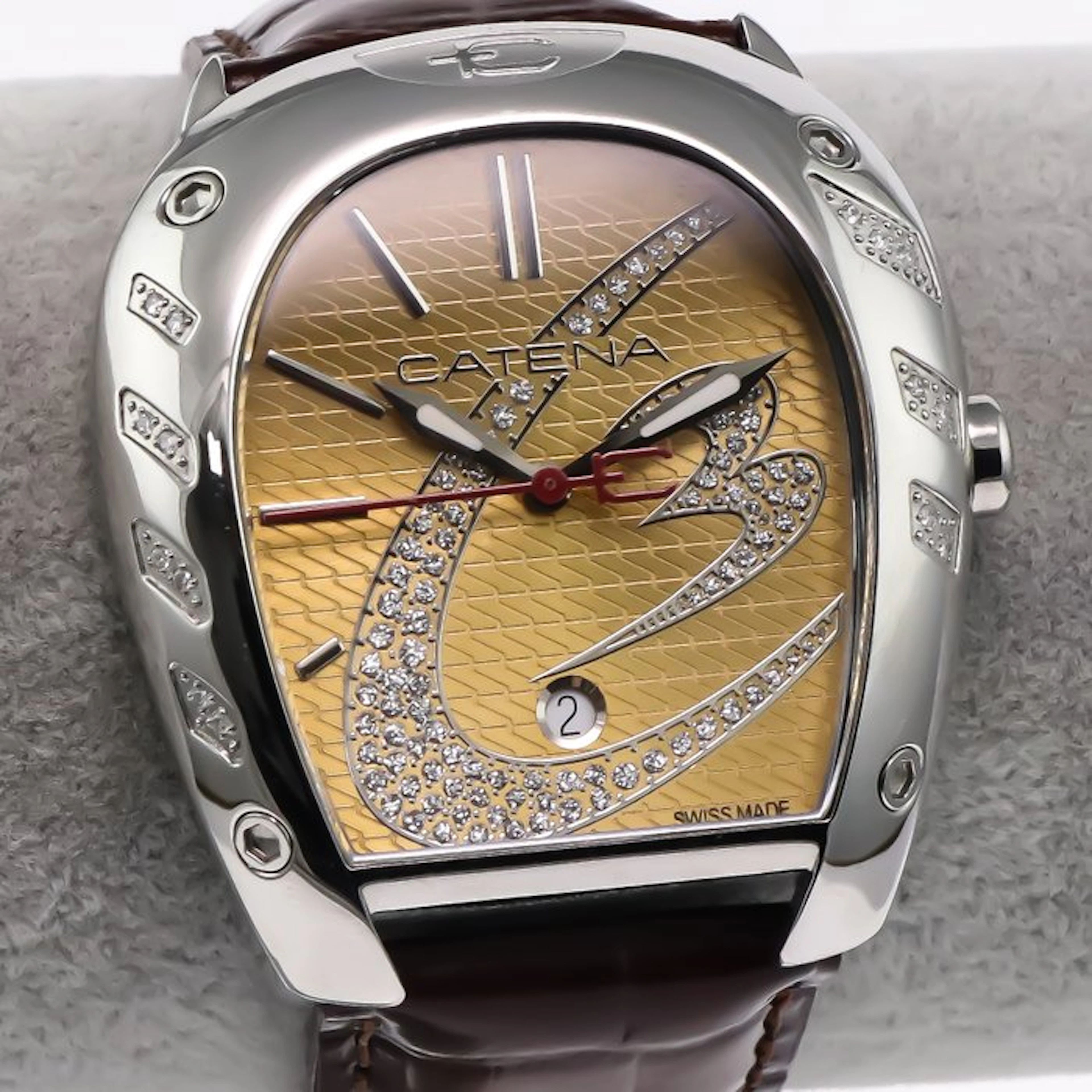 Catena - Diamond Swiss Watch - A912QMI12 - No reserve price - Men - 2010-2020