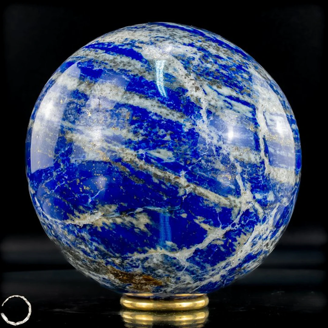 First Quality Natural Royal Blue Lapis Lazuli Sphere- 3293.16 g