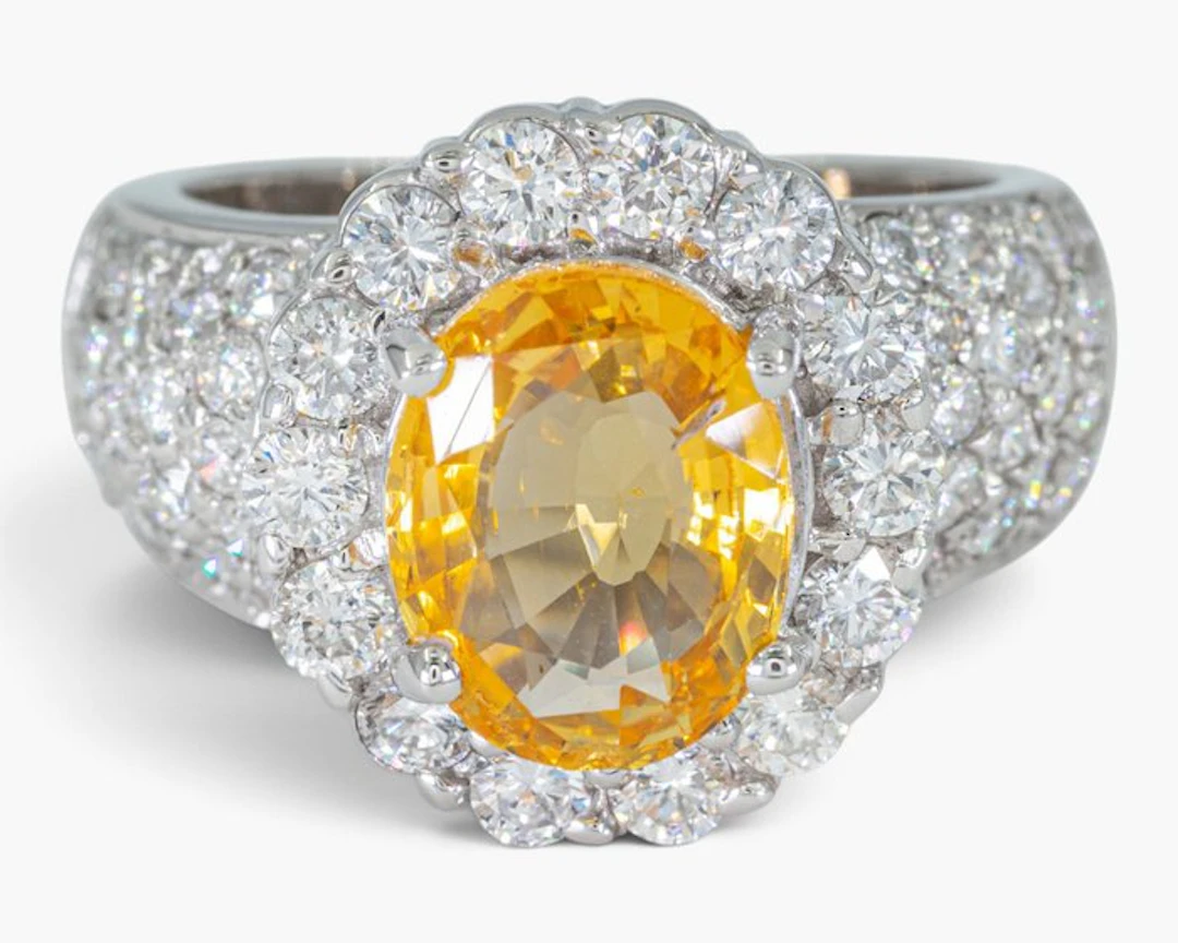 No reserve price - Ring - 18 kt