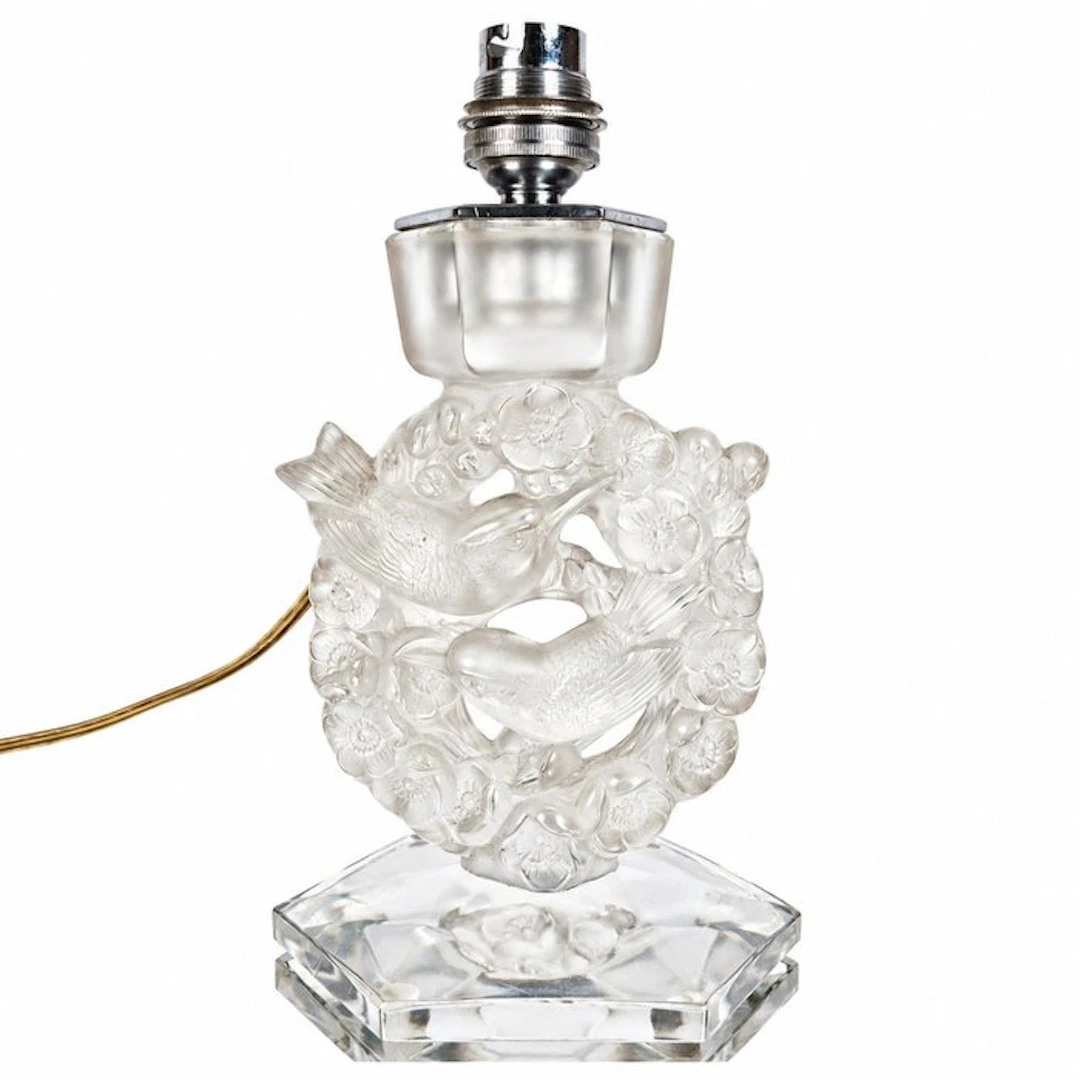 Lalique, Wengen-sur-Moder - René Lalique - Table lamp...