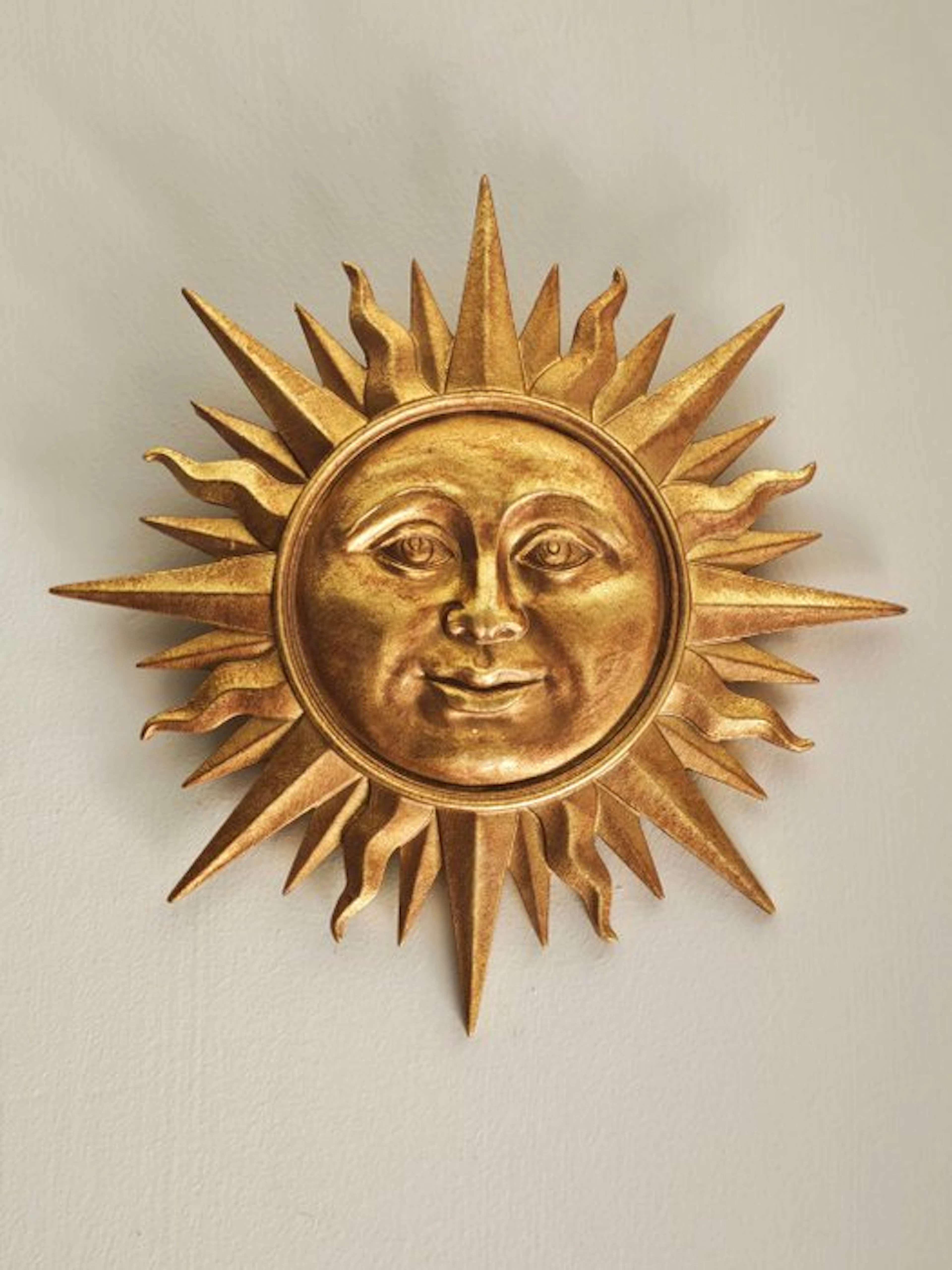 Wall decoration - Europe - Wall Medallion Golden Sun