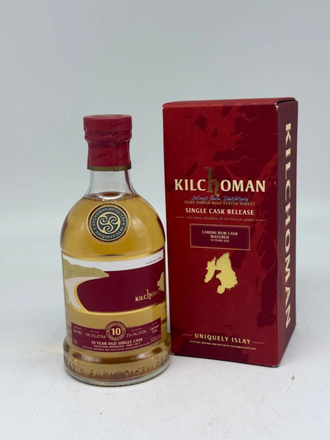 Kilchoman 2016 10 years old Caroni Rum Cask No