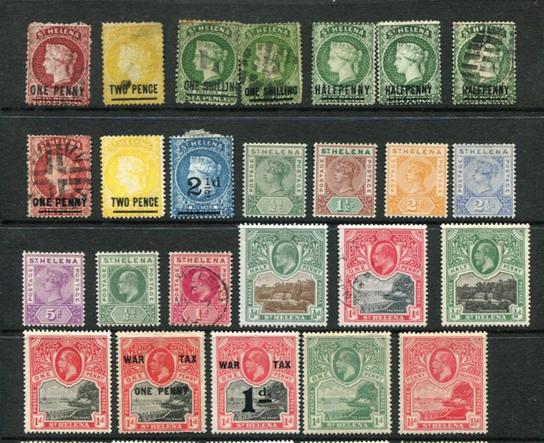 Saint Helena 1863/1953 - ST HELENA TRISTAN da CUNHA...