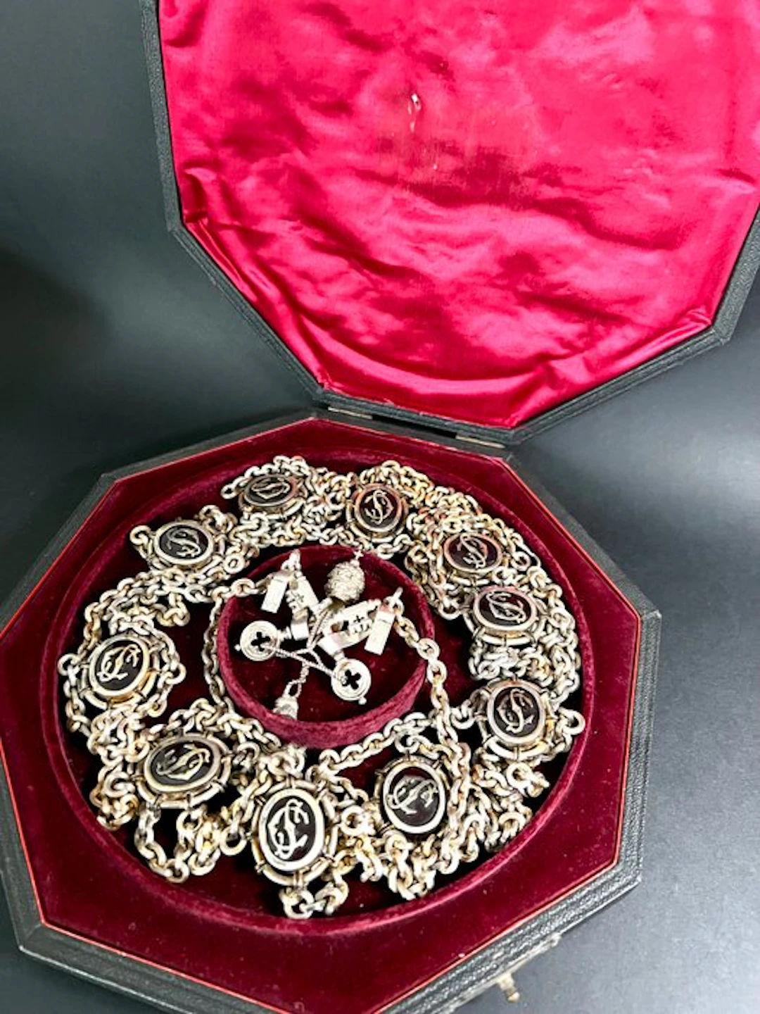 Silver, Vermeil - Necklace - Secret Chamberlain to Pope Pius X