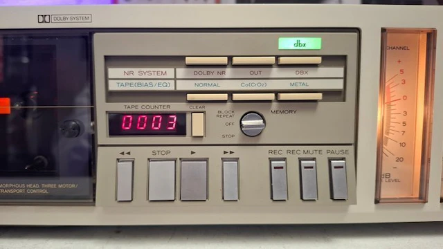 TEAC - V-3RX / 3-Head Stereo feat.Dbx Type II And Dolby B...