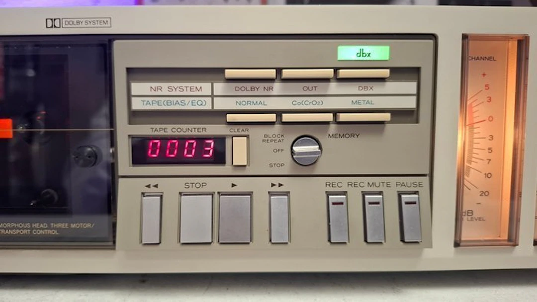 TEAC - V-3RX / 3-Head Stereo feat.Dbx Type II And Dolby B...