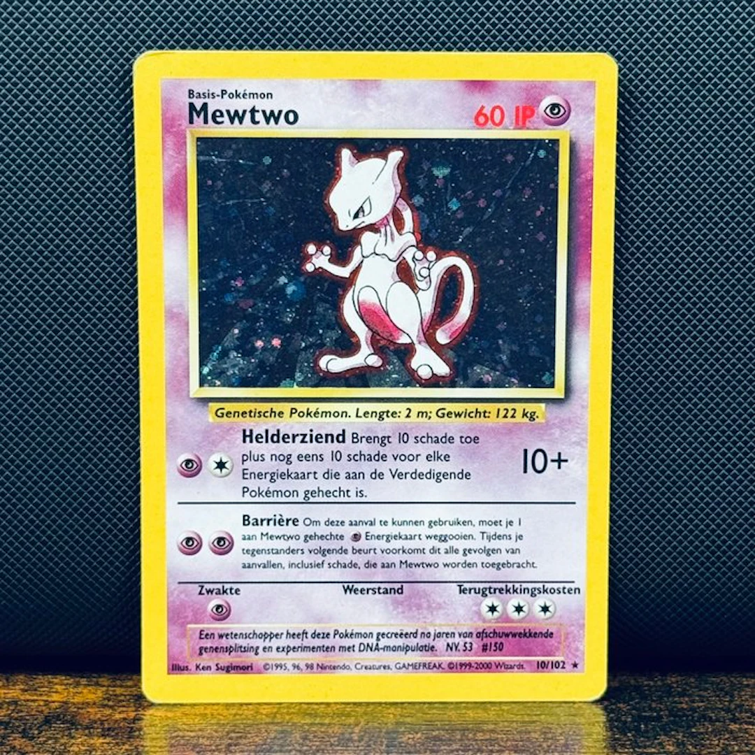 Pokémon Card - Mewtwo Holo 10 - Pokémon - WOTC