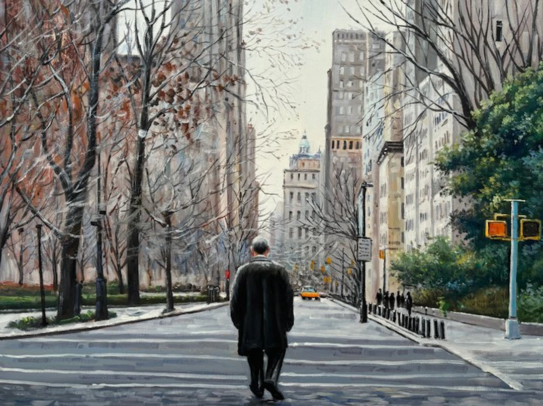 Alessio Rinaldi (XX-XXI) - Solitudine d’inverno in città