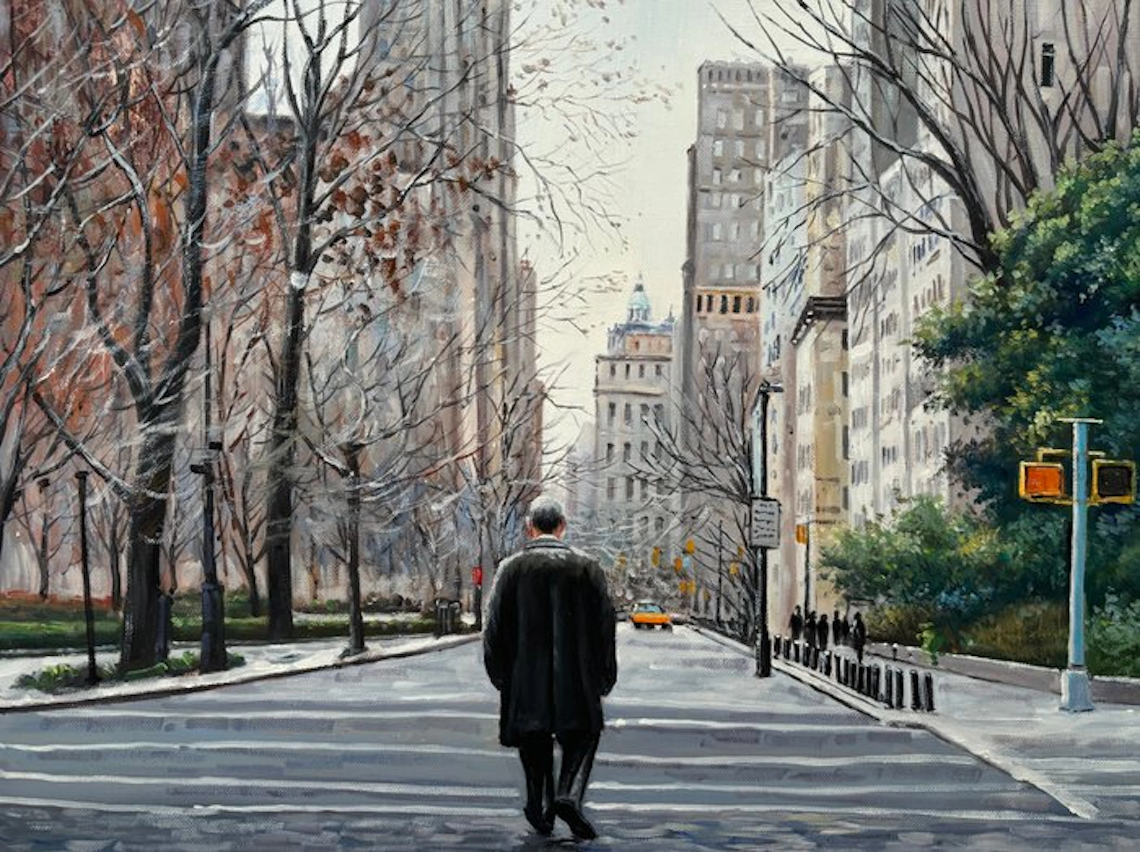 Alessio Rinaldi (XX-XXI) - Solitudine d’inverno in città