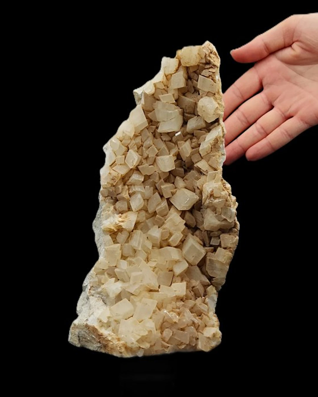 Apenninic calcite with twinned crystals