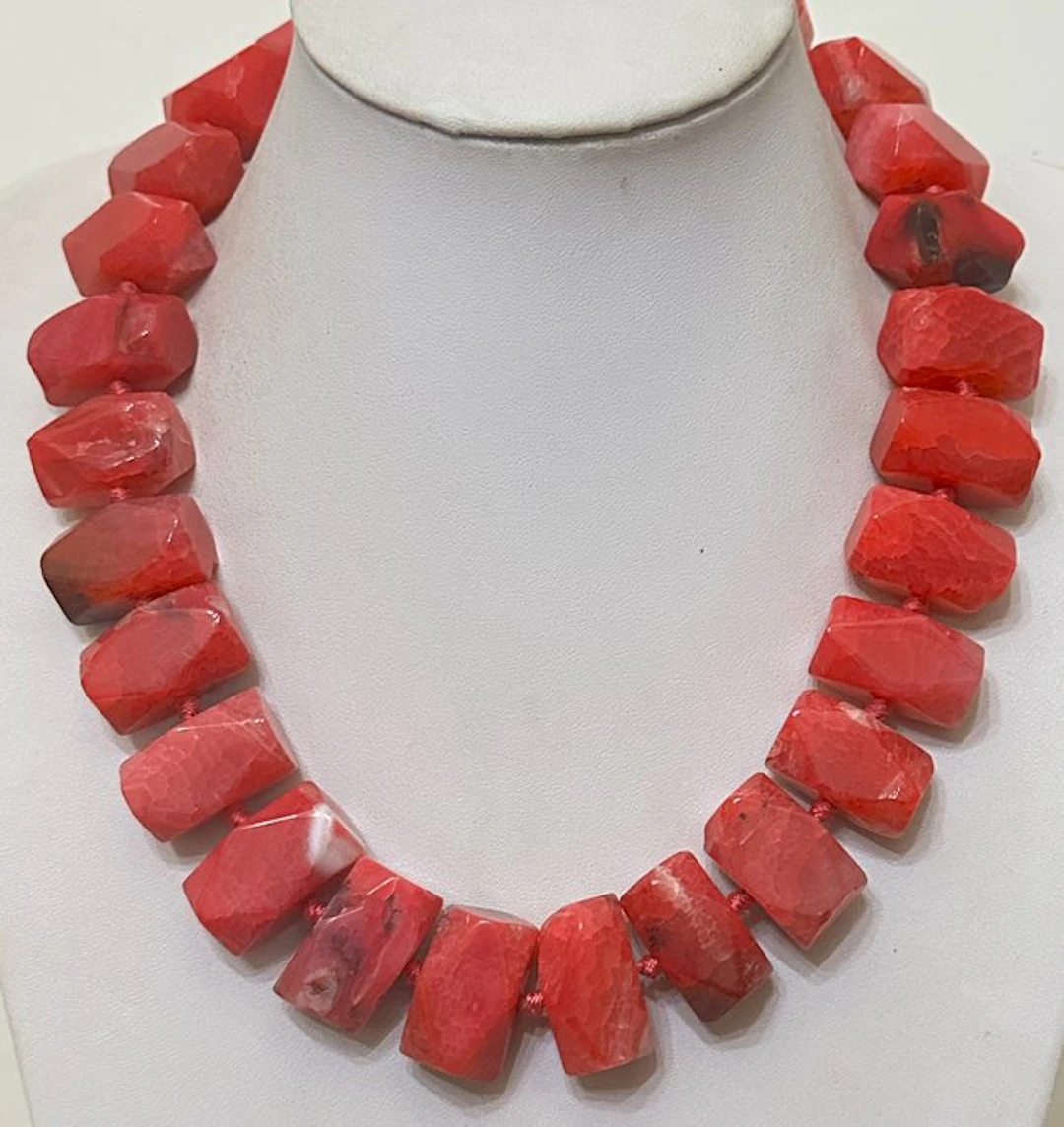 Natural Red Agate from Brazil