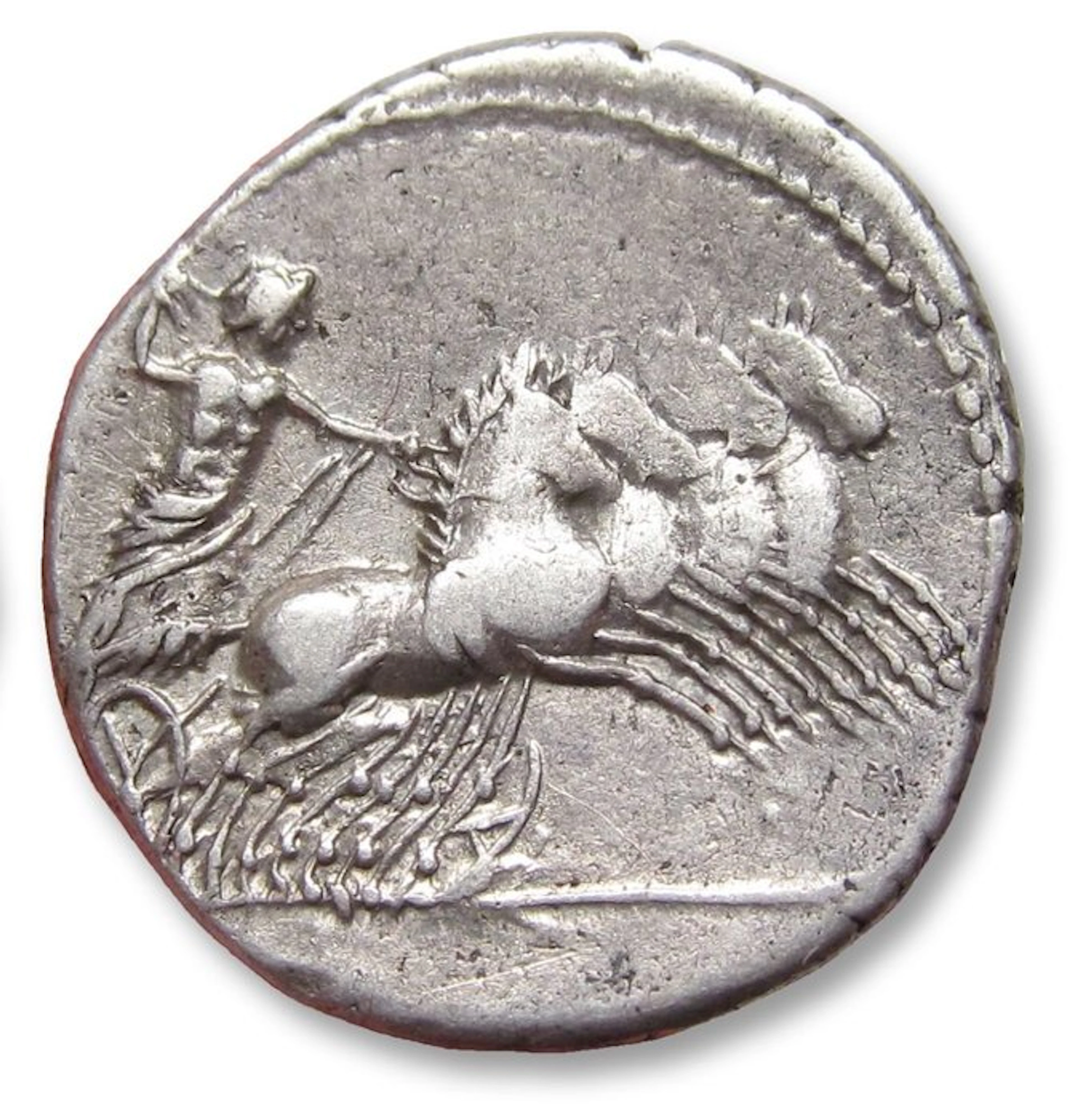 Roman Republic. Anonymous issue, 86 BC. Denarius Rome mint (No reserve price)