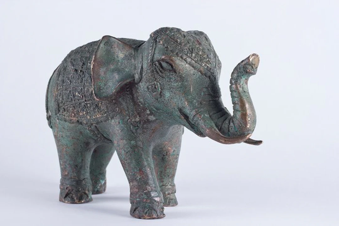 Elephant - Bronze - India - Post-occupation era (1952 - present)