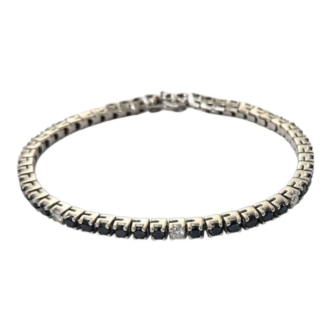 Tennis bracelet - 18 kt