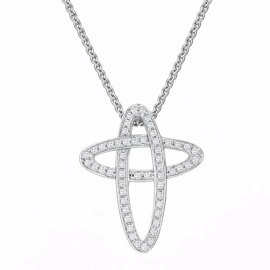 Recarlo - Necklace with pendant - 18 kt