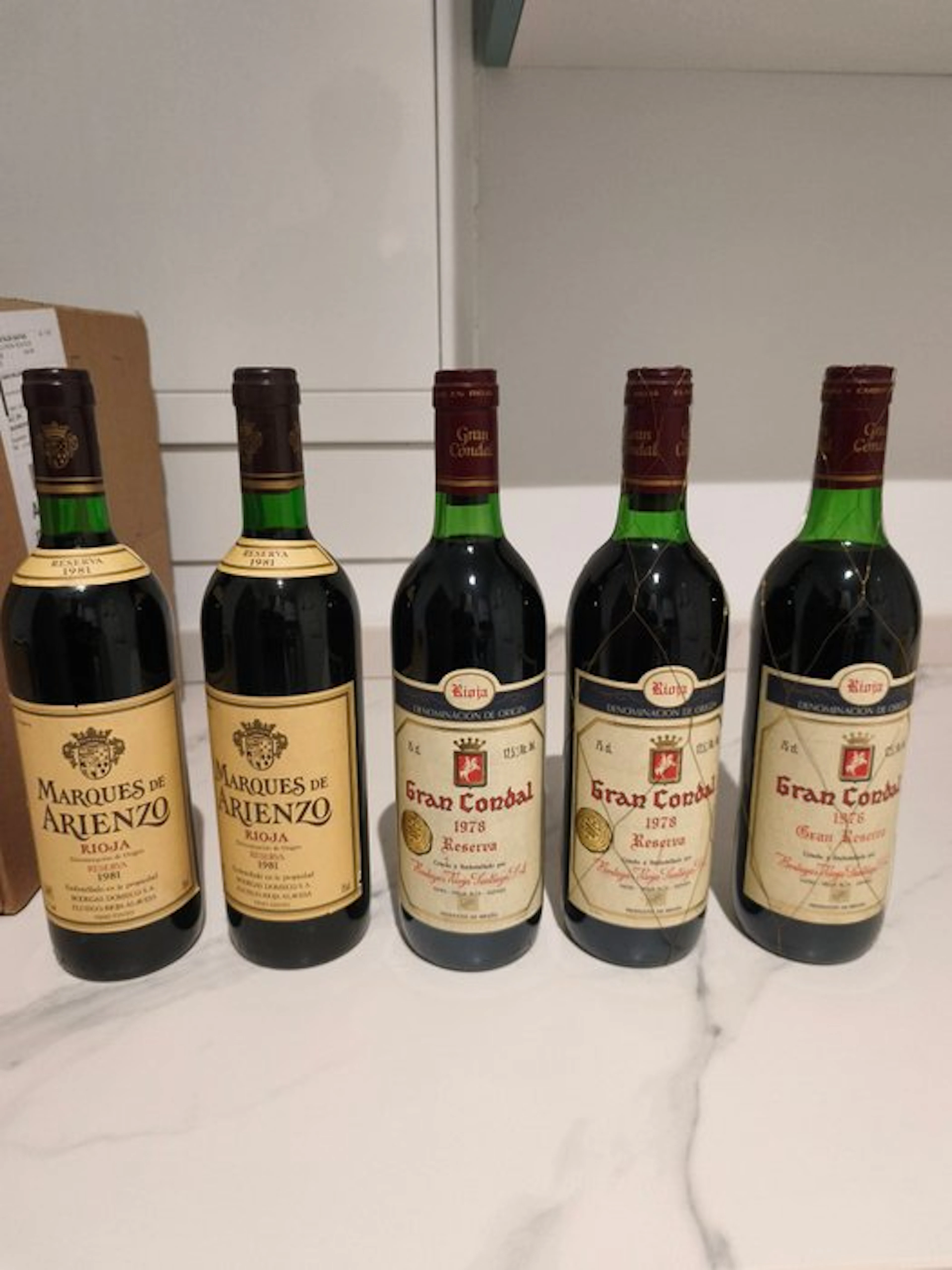 1976, 1978 Bodegas Rioja Santiago