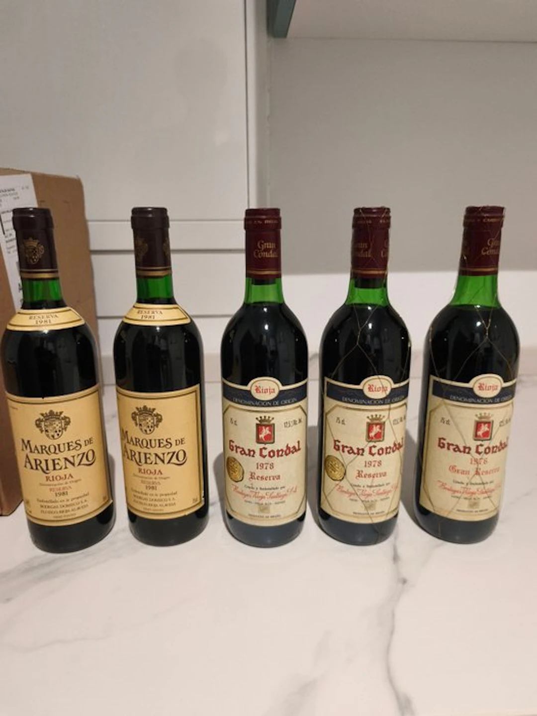 1976, 1978 Bodegas Rioja Santiago