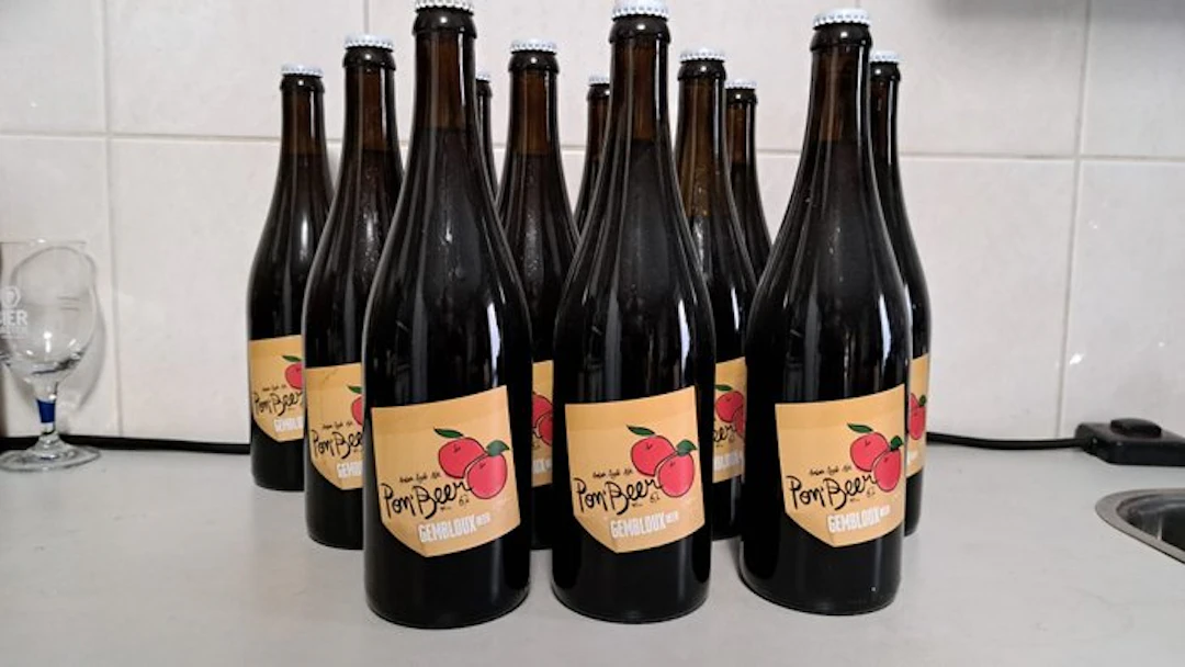 Gembloux Beer - Pom'Beer - 75cl - 12 bottles