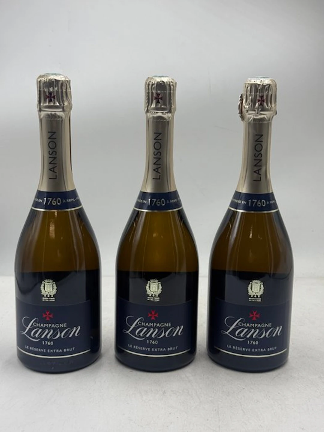 Lanson, La Reserve - Champagne Extra Brut - 3 Bottles (0.75L)