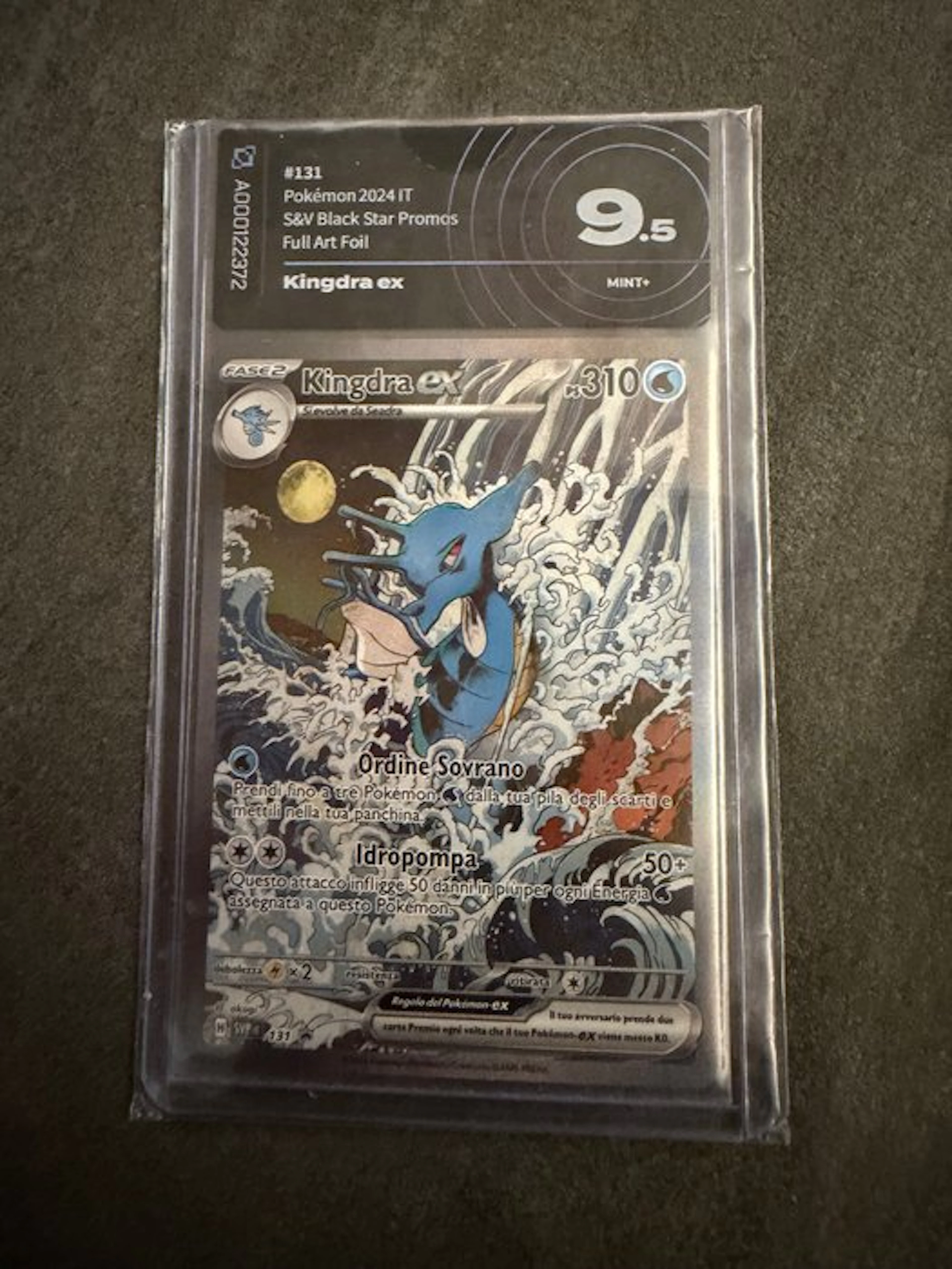 Pokémon - 1 Graded card - Kingdra #131 Promo card