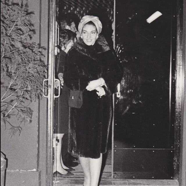 Daniel Angeli - Maria Callas à Paris 1967 Vintage