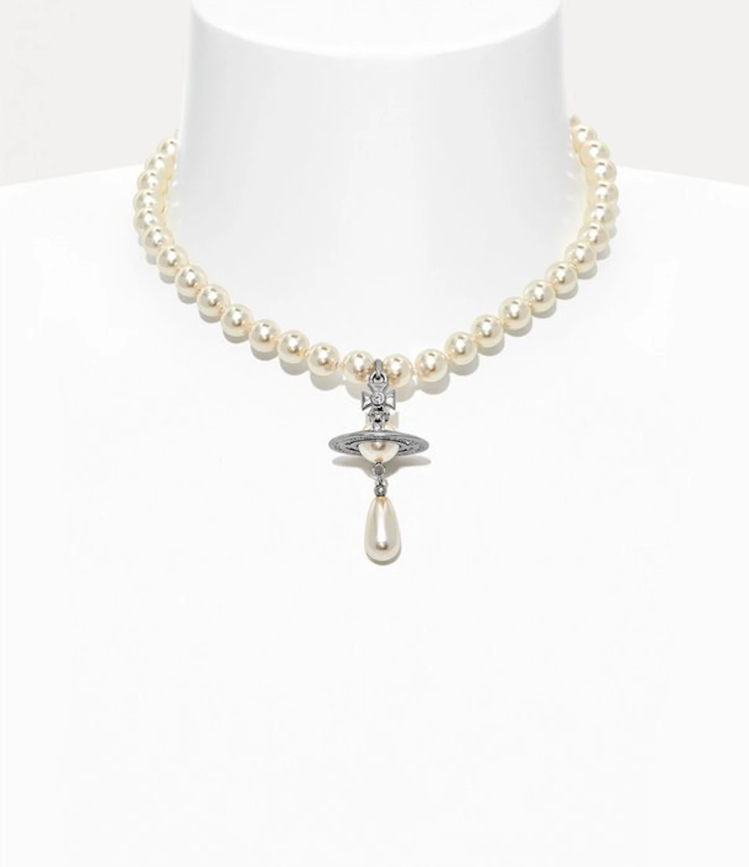 No reserve price - Vivienne Westwood - Necklace Silver - Simulated pearl