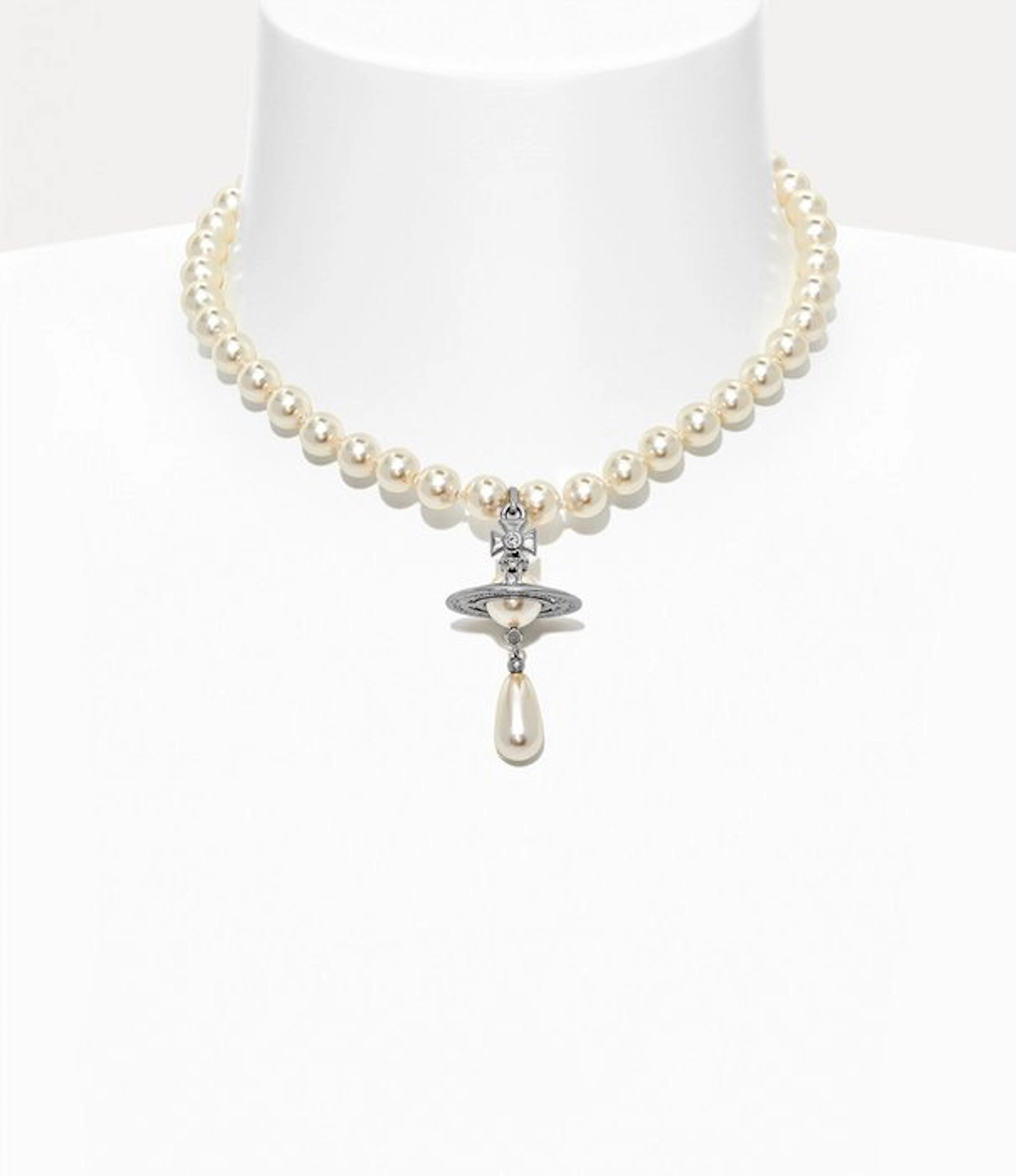 No reserve price - Vivienne Westwood - Necklace Silver - Simulated pearl