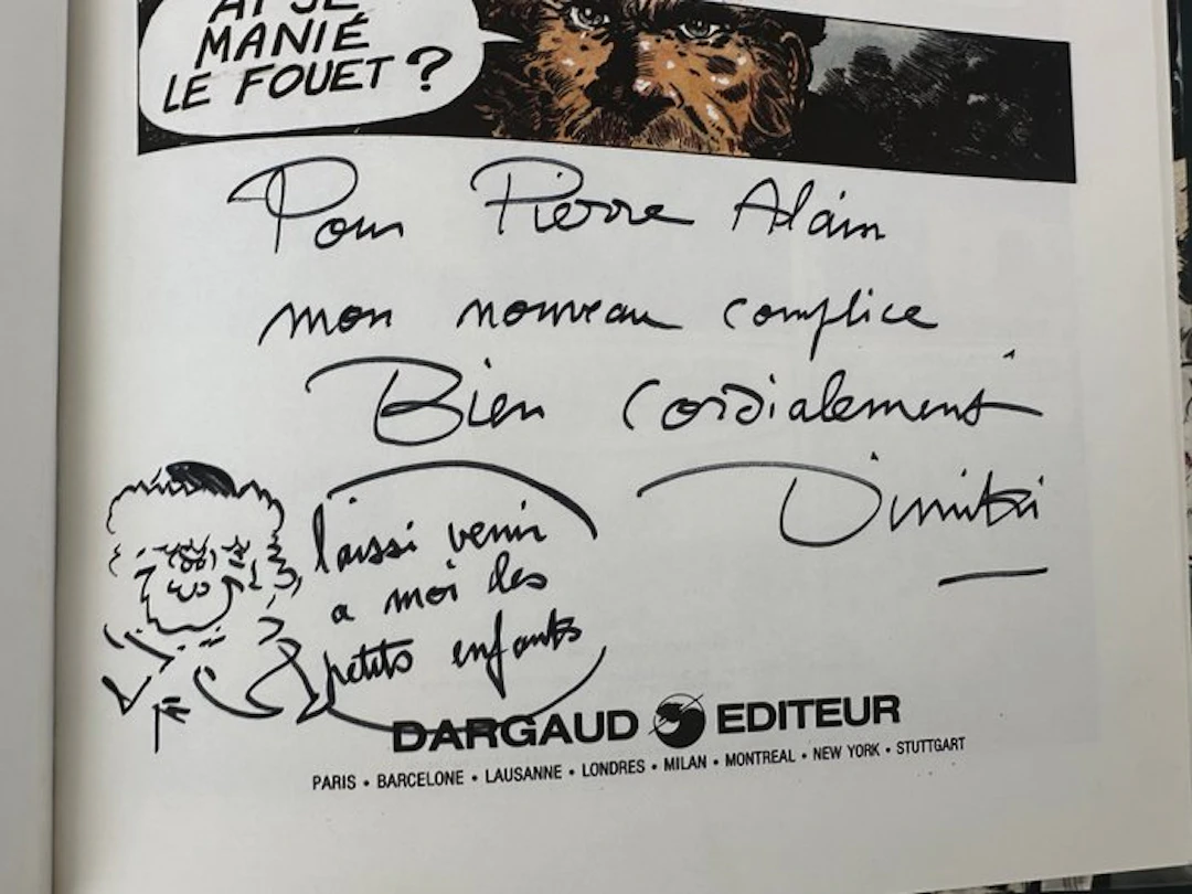 Le Meneur de chiens + dédicace - C - 1 Album - First edition - 1984