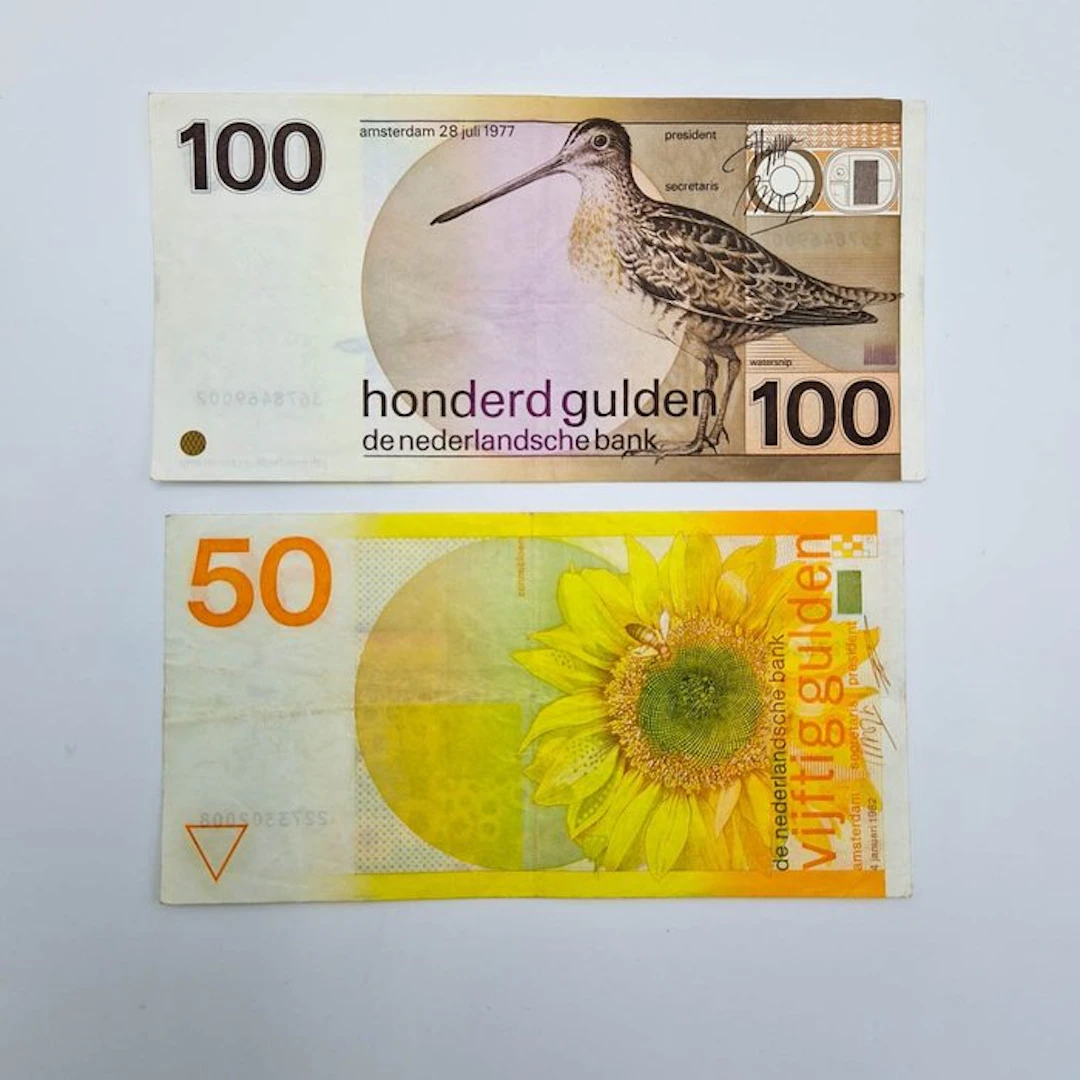 Netherlands. - 50, 100 Gulden - 1977/1982 - PL83, PL104 (No reserve price)